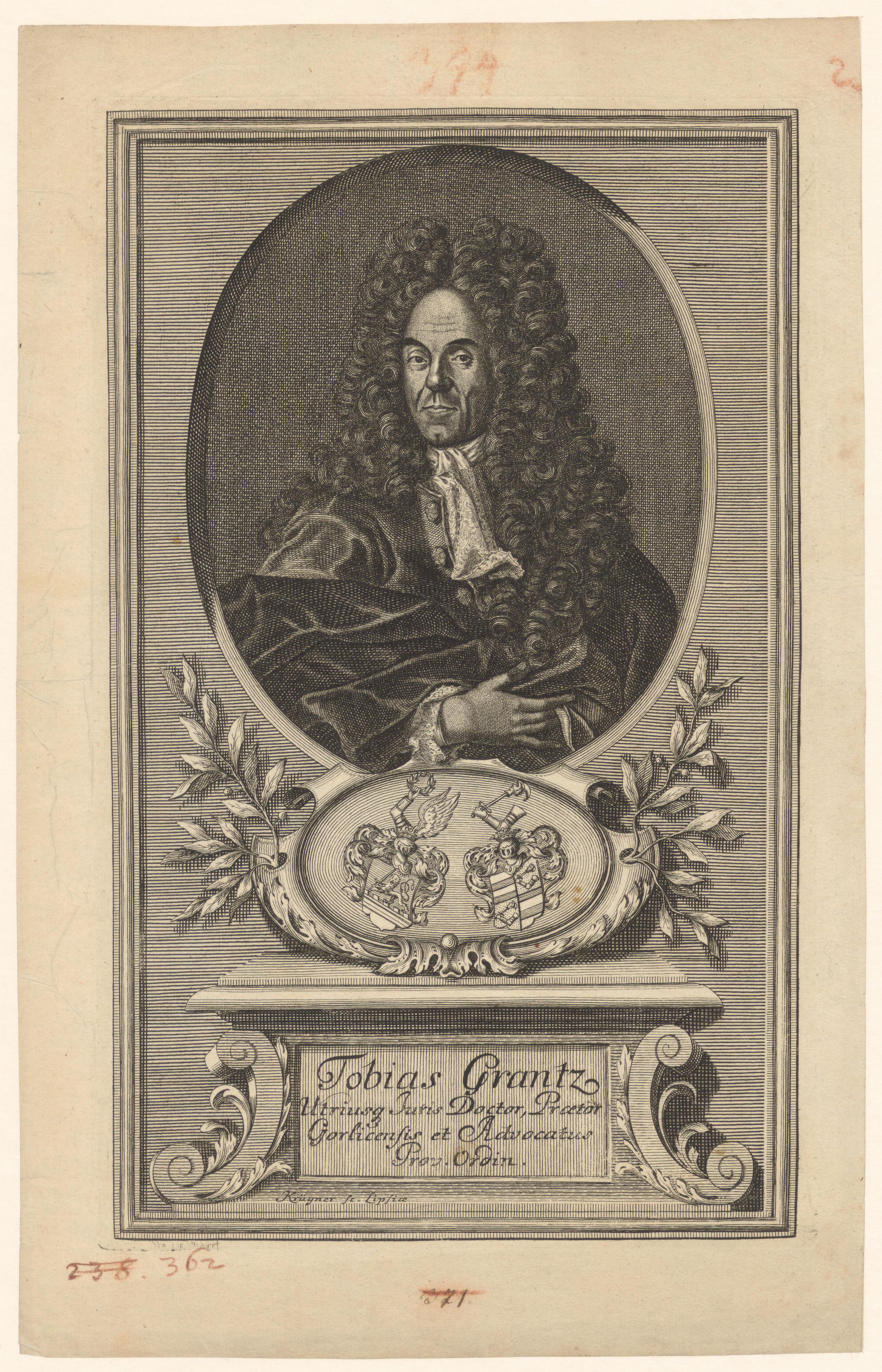 Portret van Tobias Granz