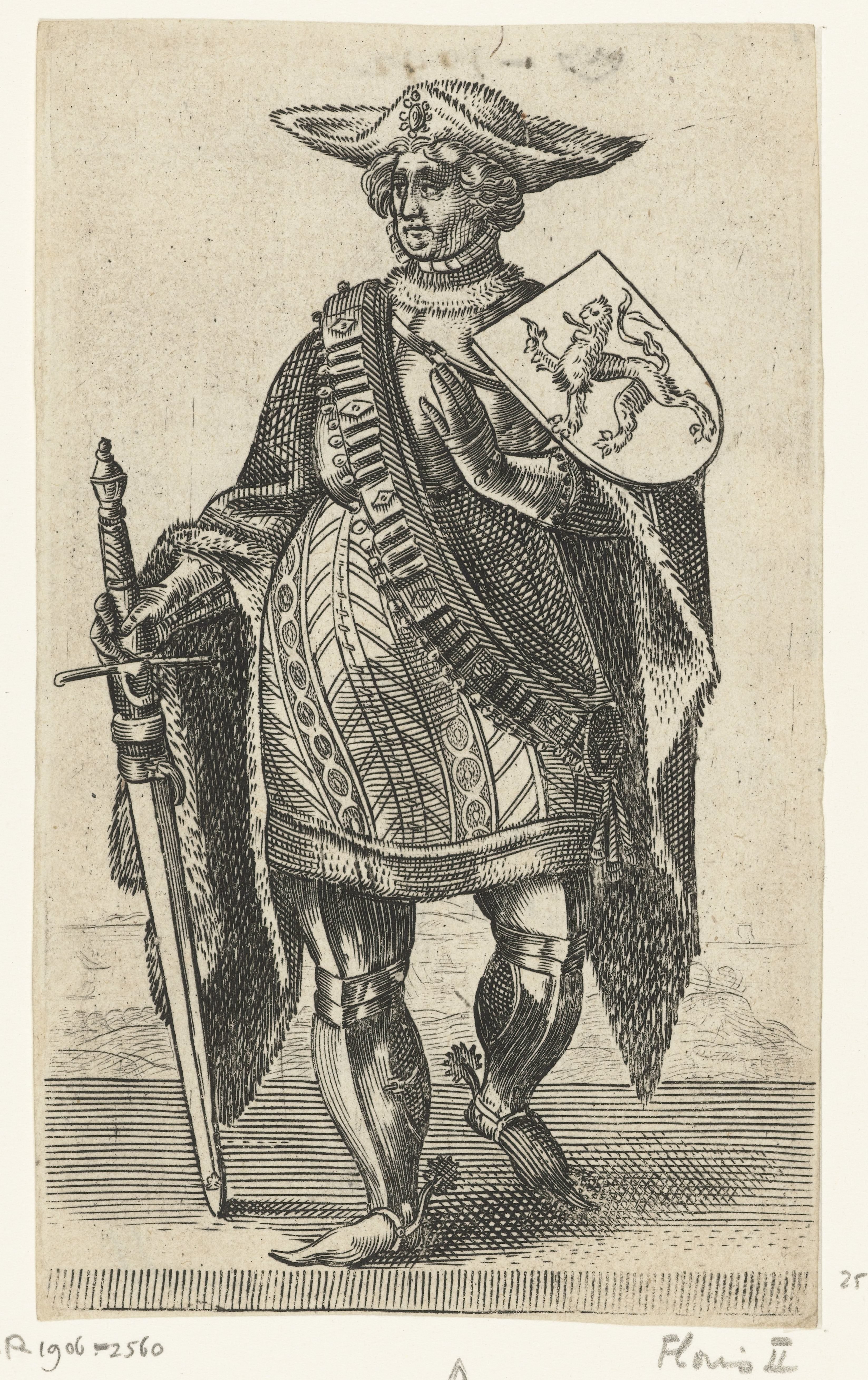 Portret van Floris II, graaf van Holland