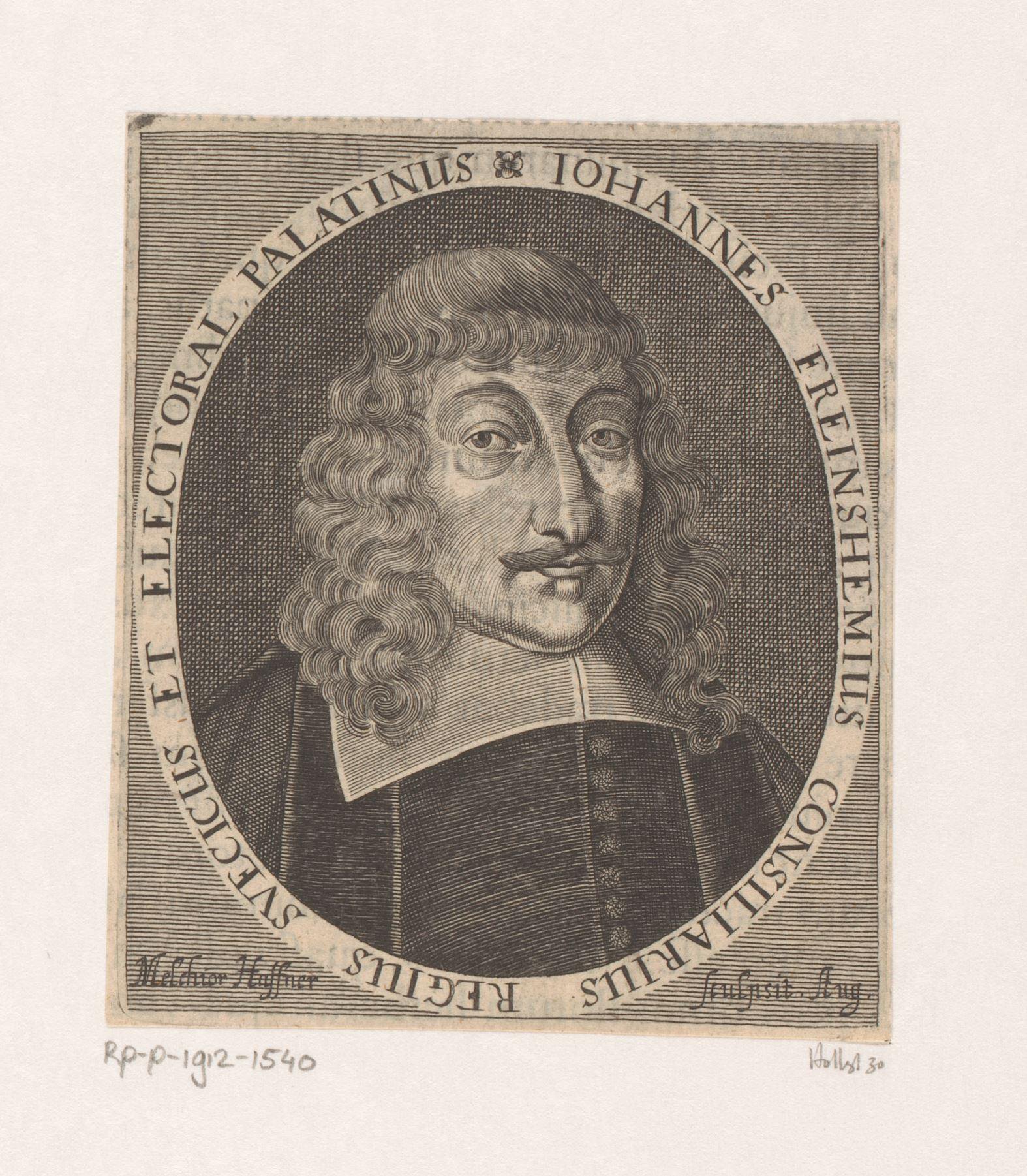 Portret van Johann Freinsheim