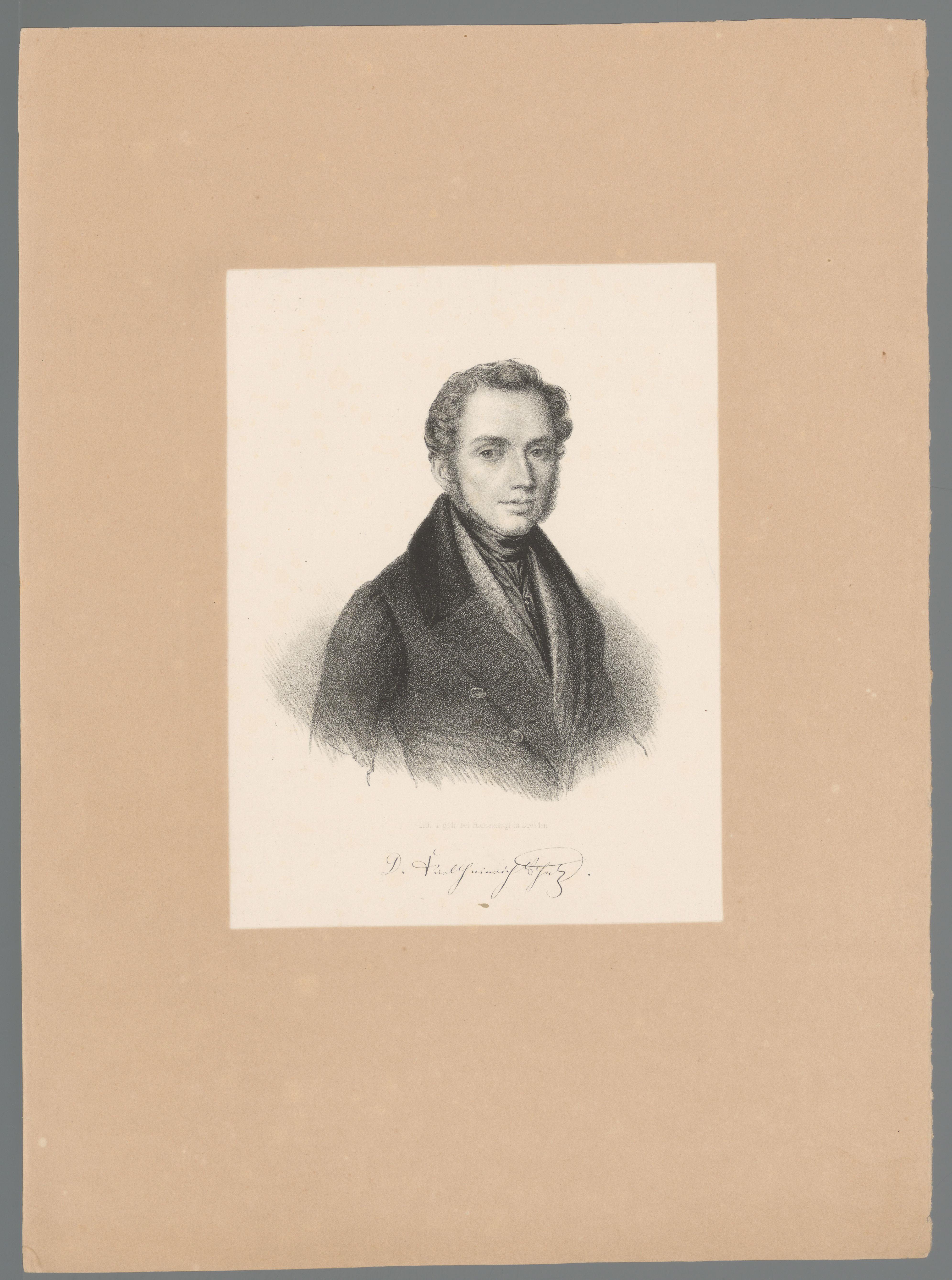 Portret van een onbekende man, mogelijk Karl Heinrich Schulz