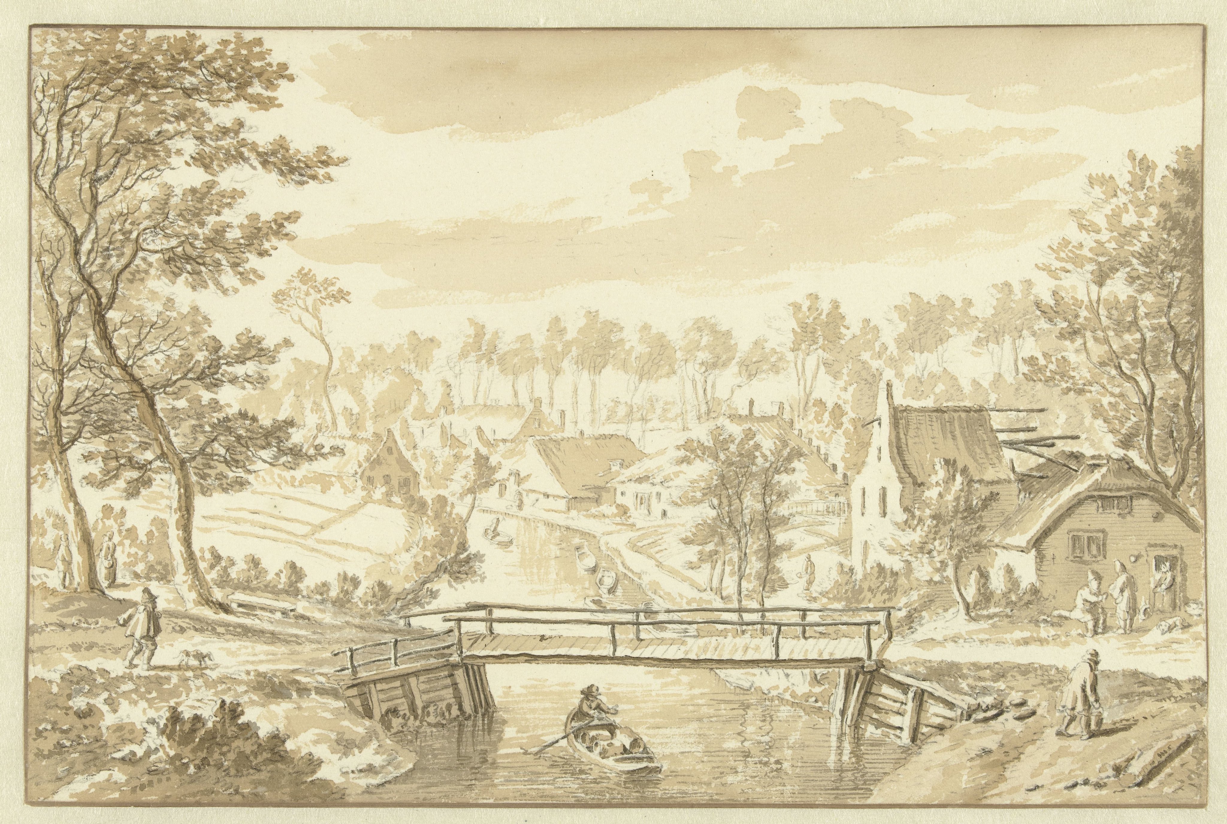 Gezicht in Abstede