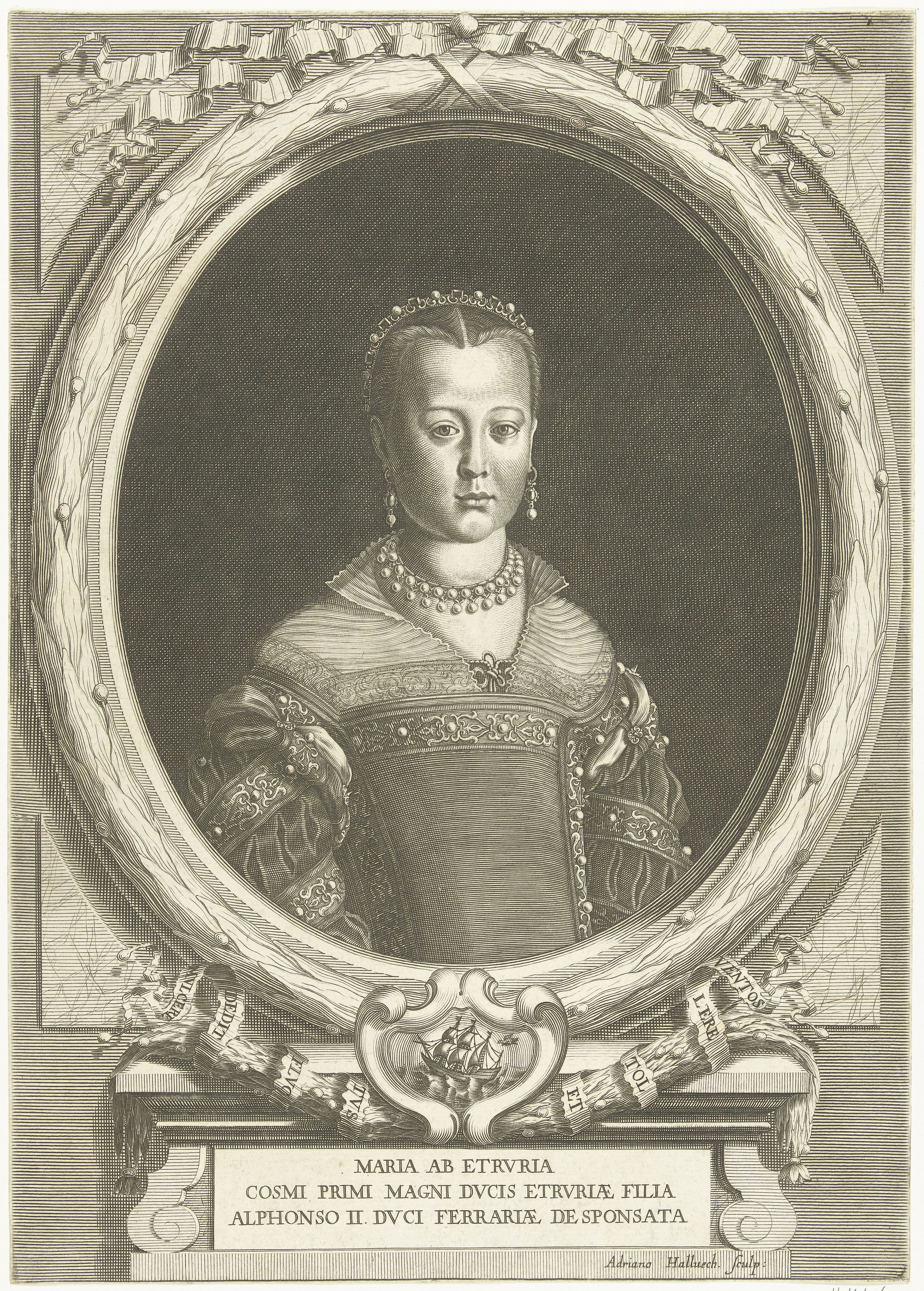Portret van Maria de Medici