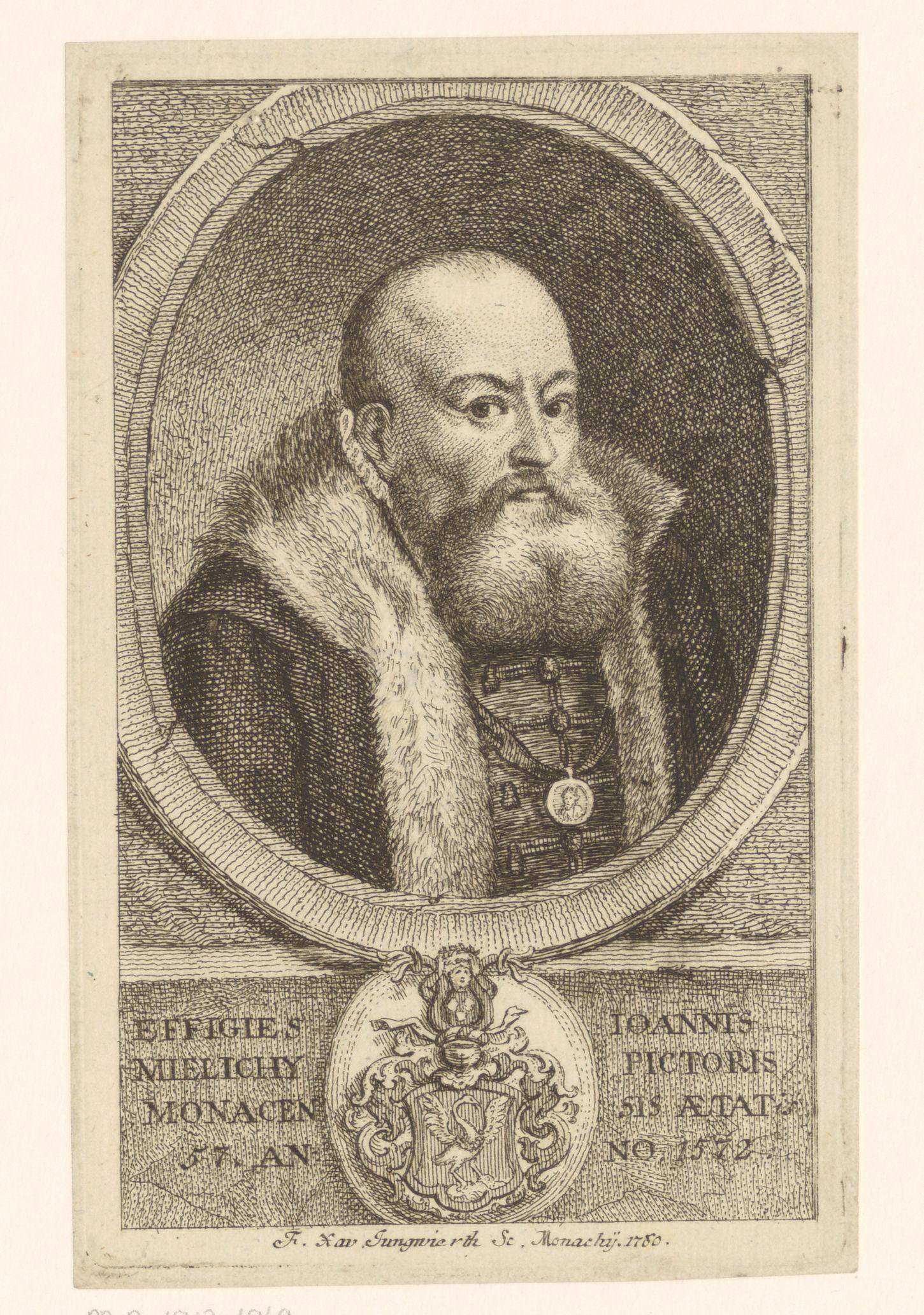 Portret van Hans Mielich