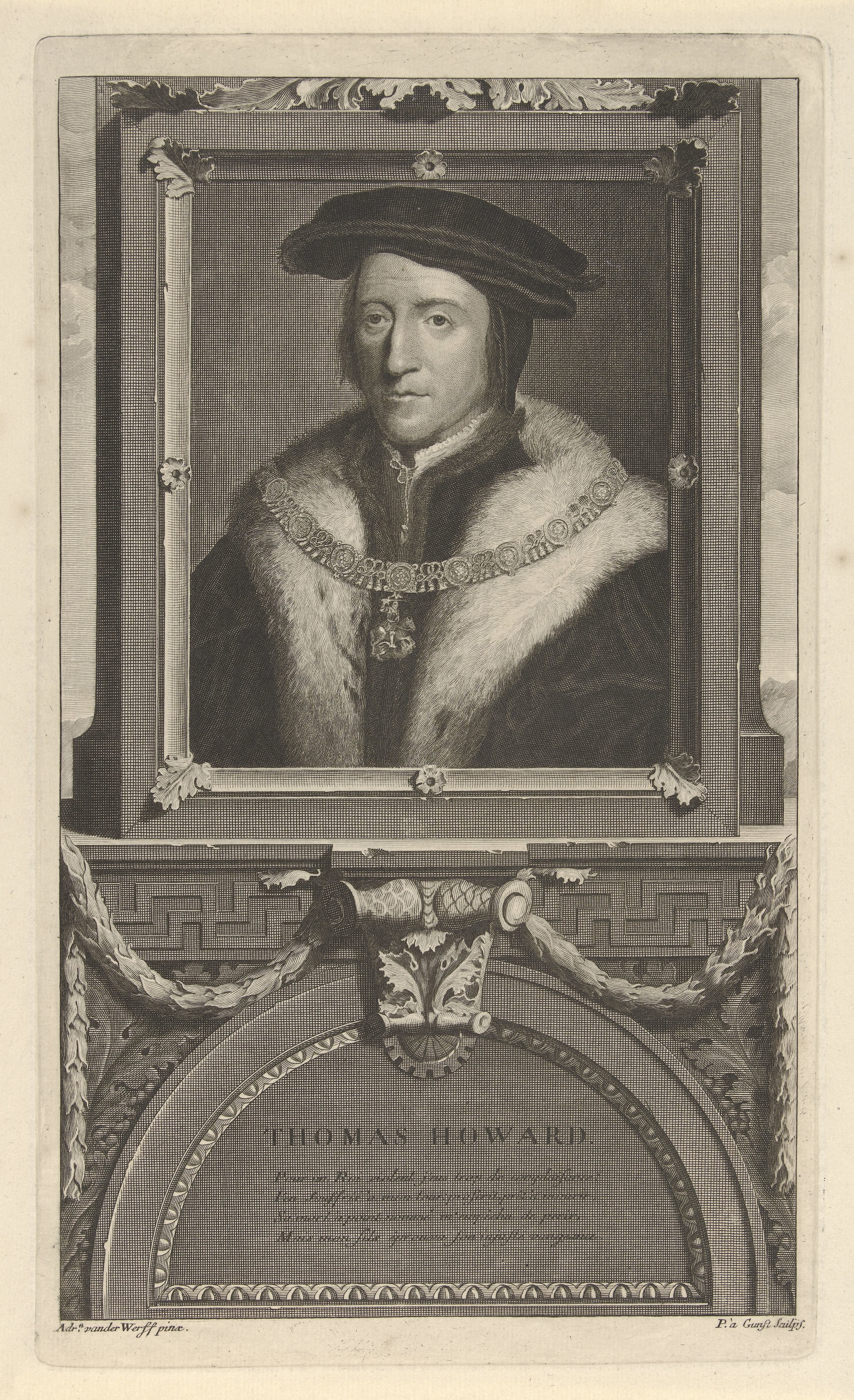 Portret van Thomas Howard, graaf van Norfolk
