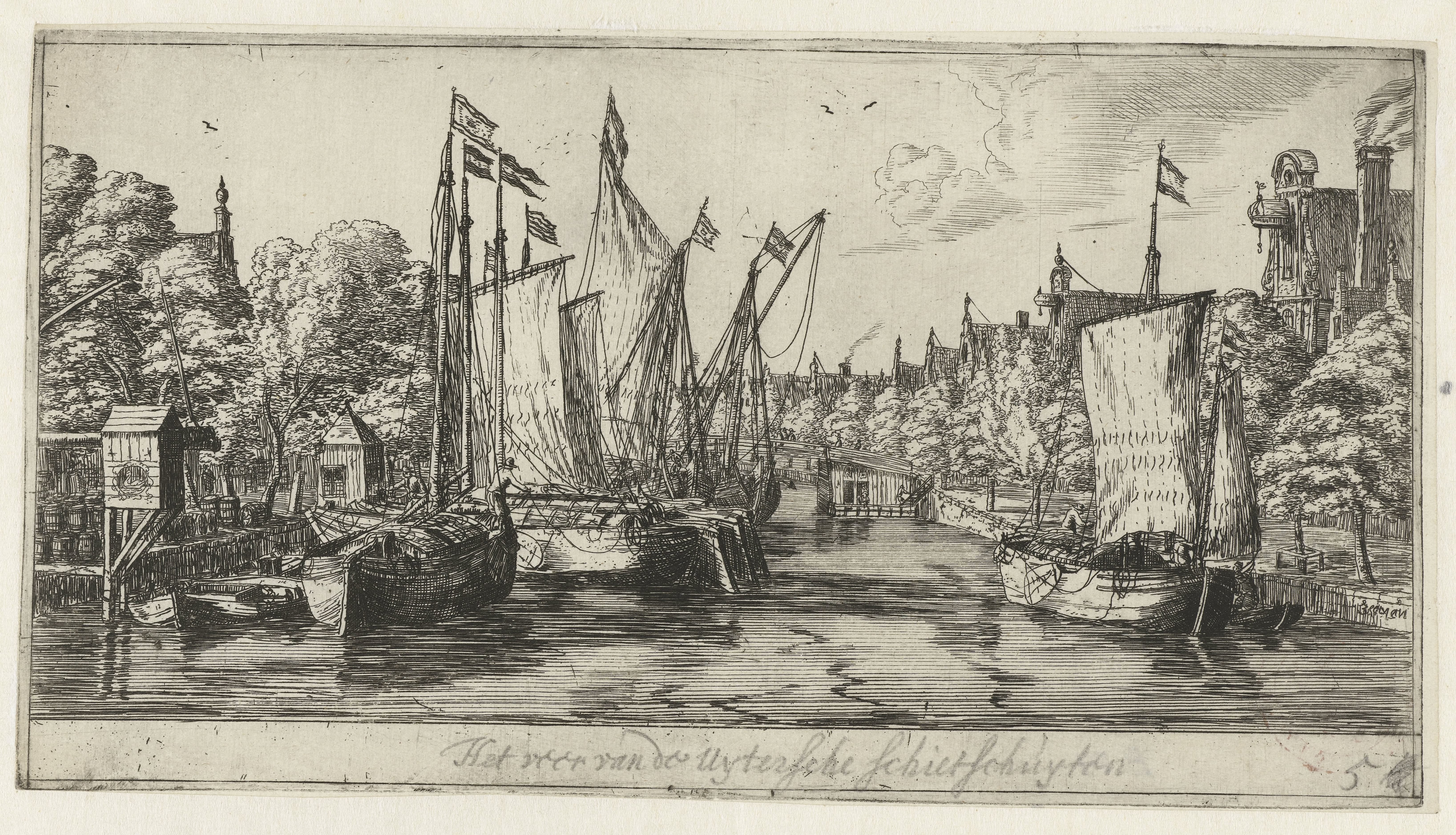 Veer van de Utrechtse schietschuiten