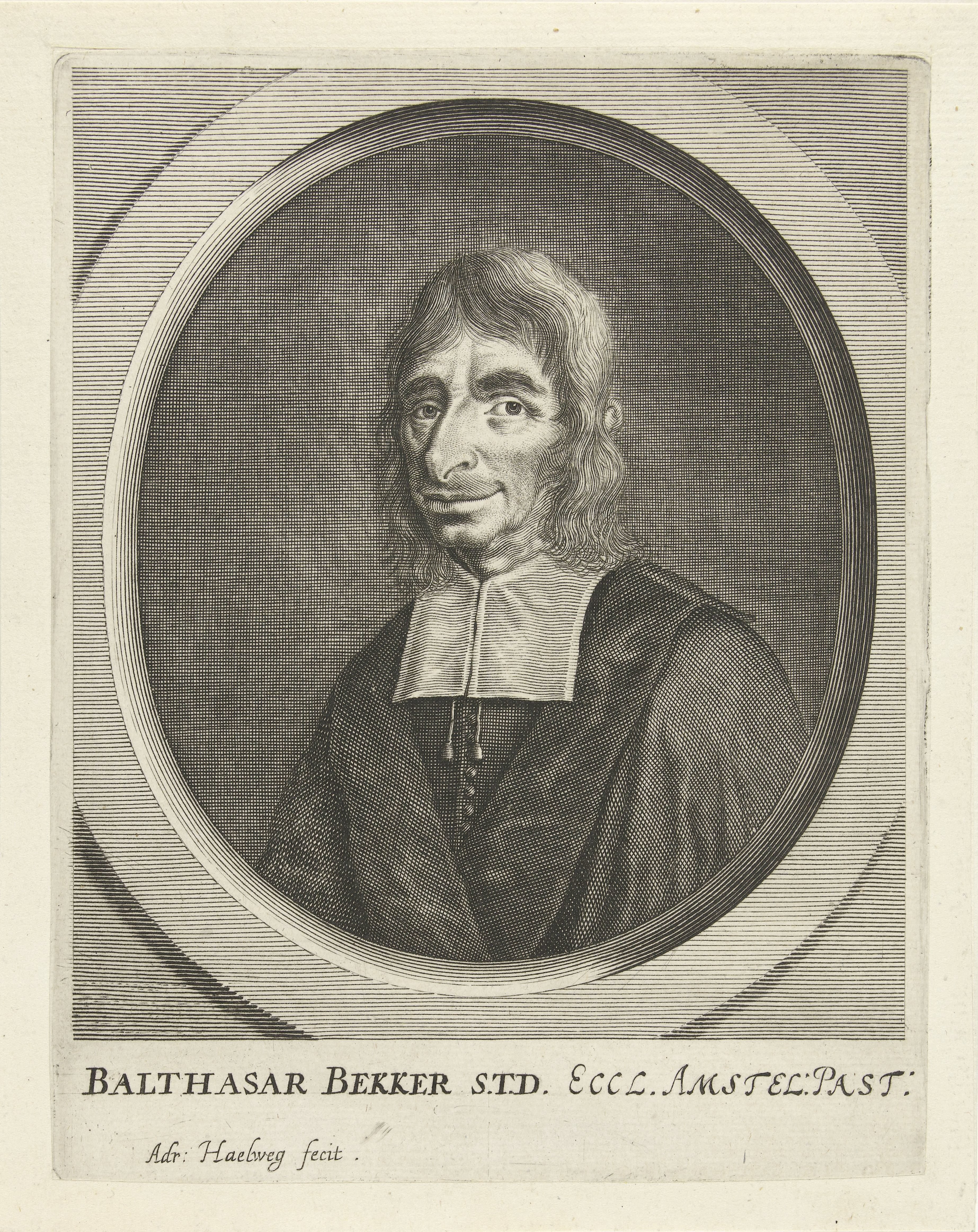 Portret van Balthasar Bekker