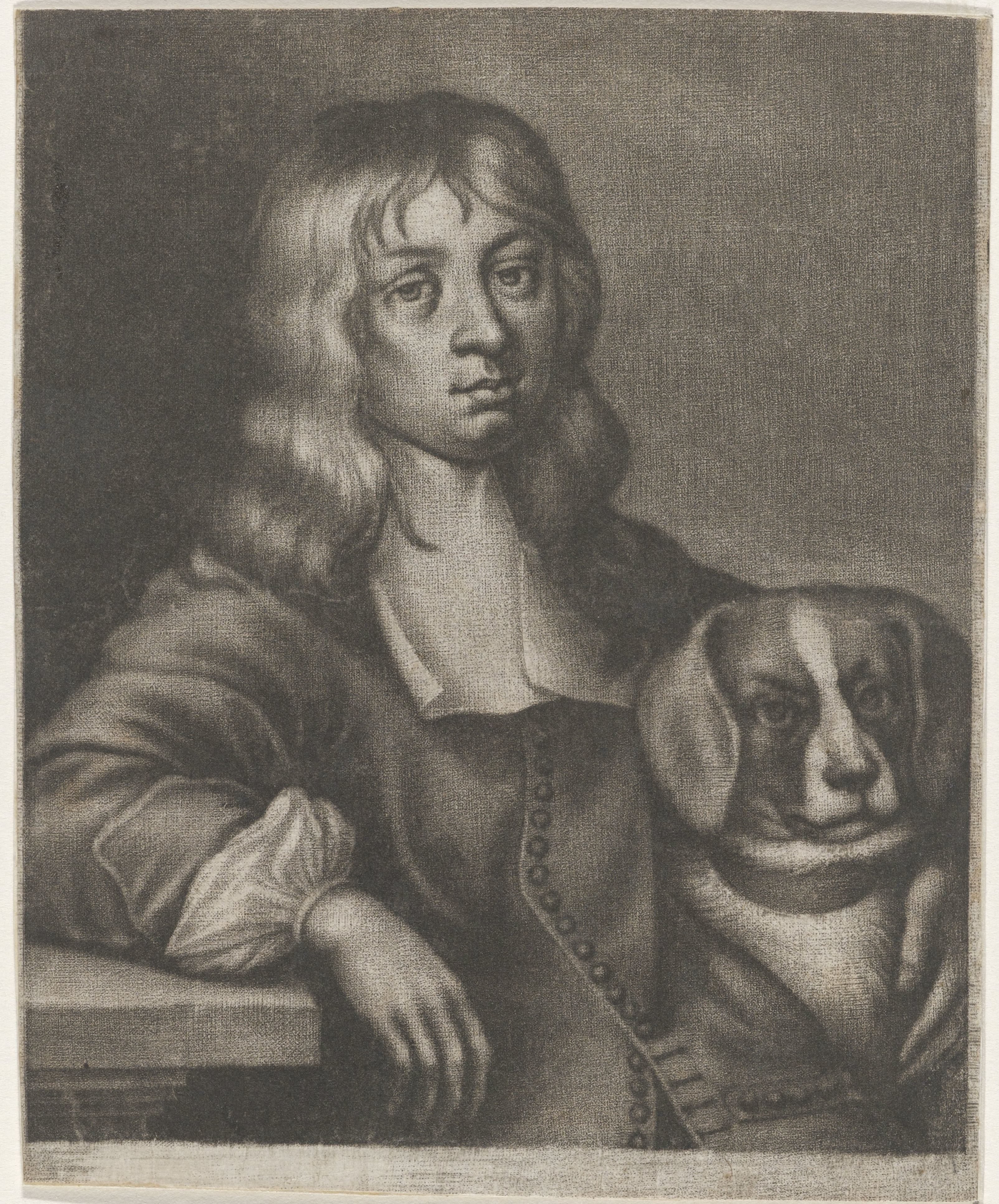Portret van Joh. Baltas. Schütz