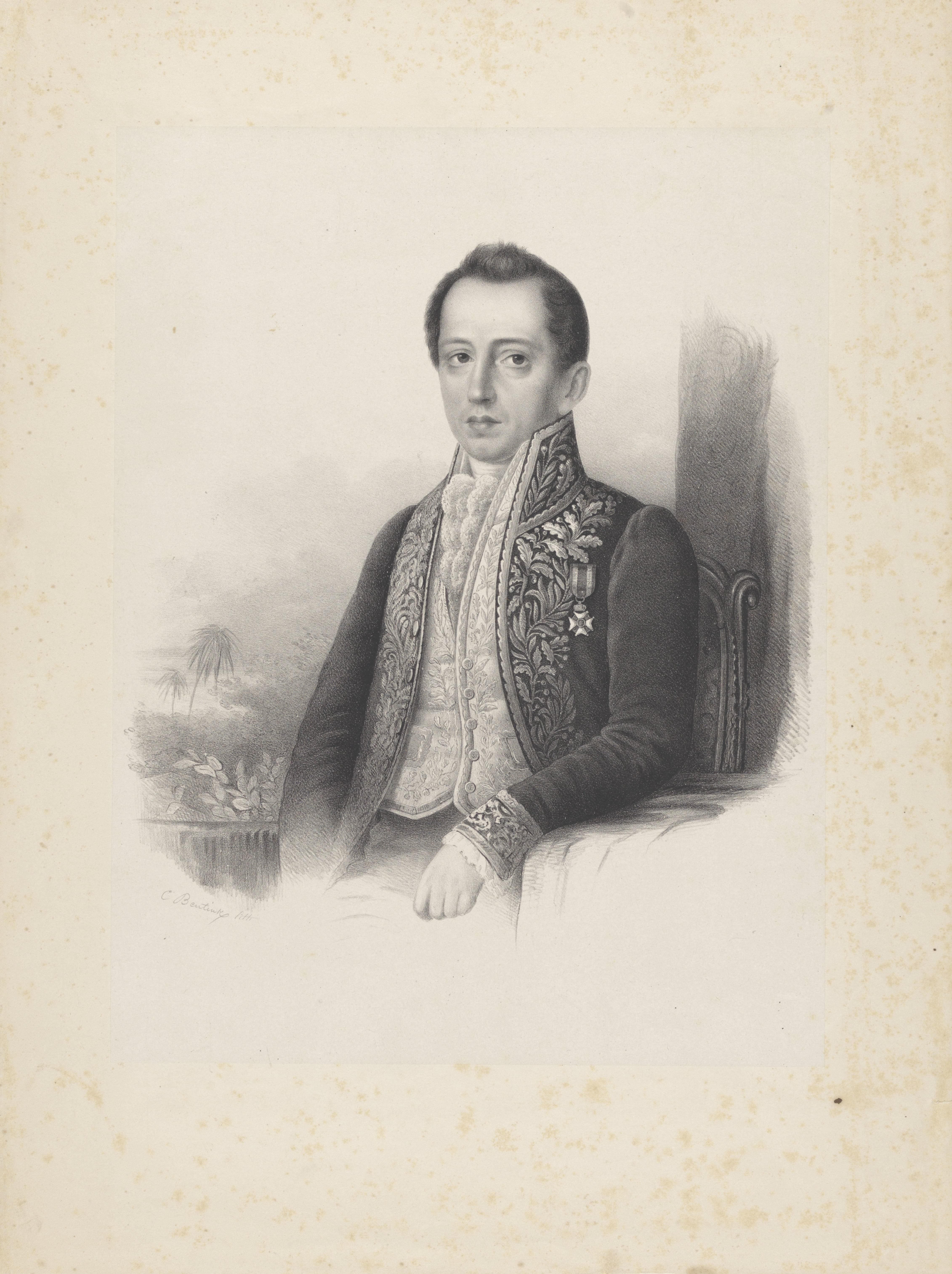 Portret van een onbekende man