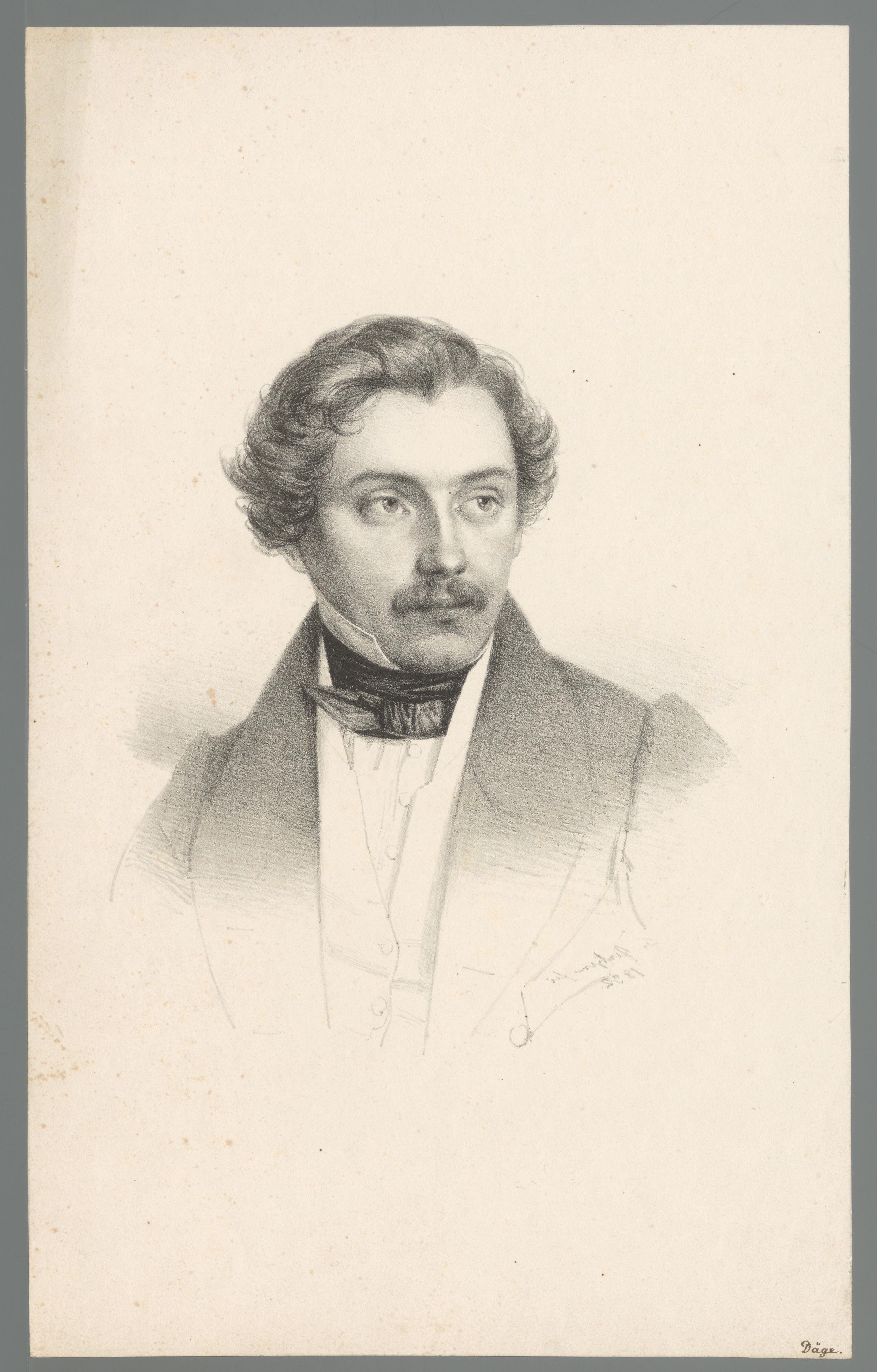 Portret van Eduard Daege