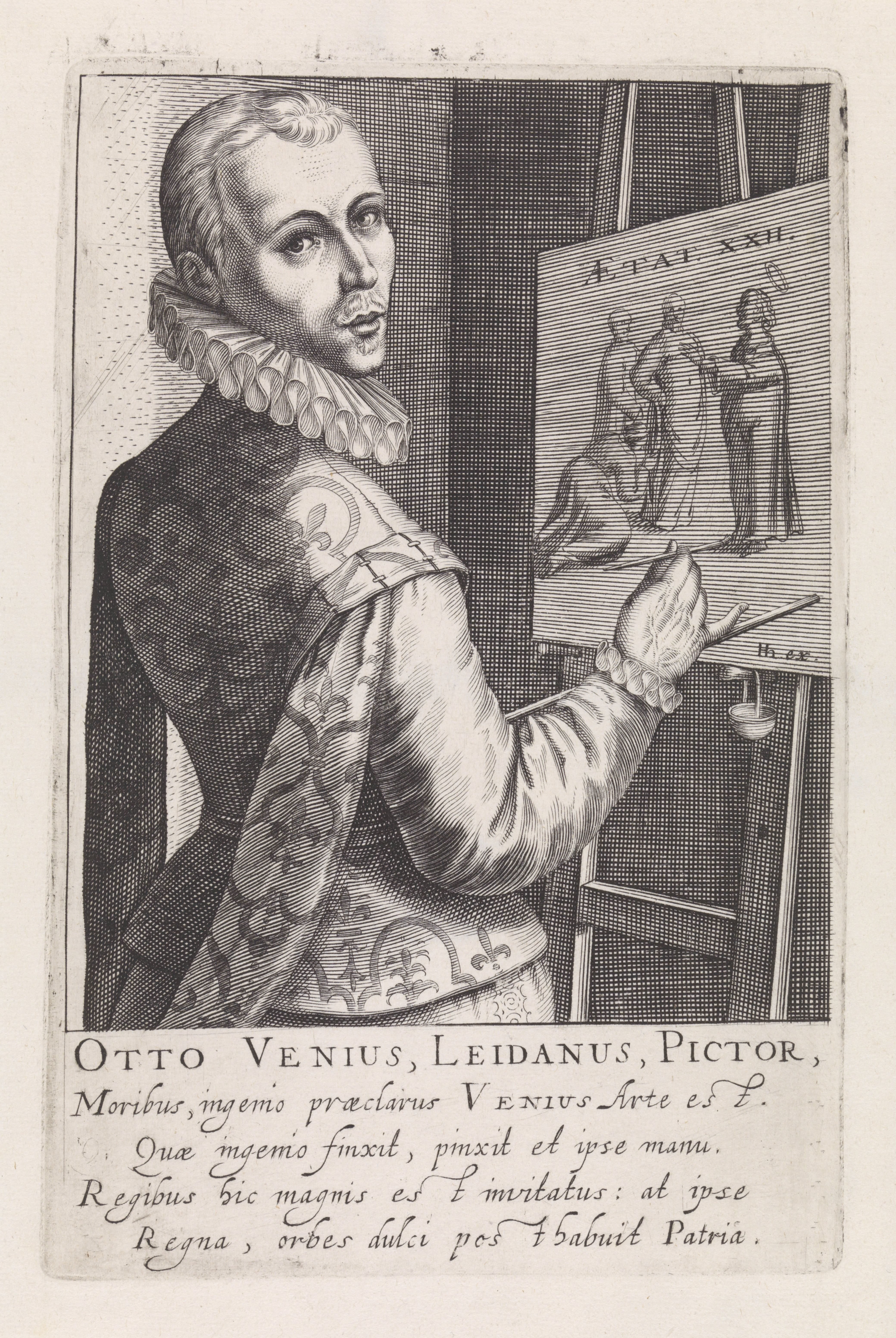 Portret van Otto van Veen