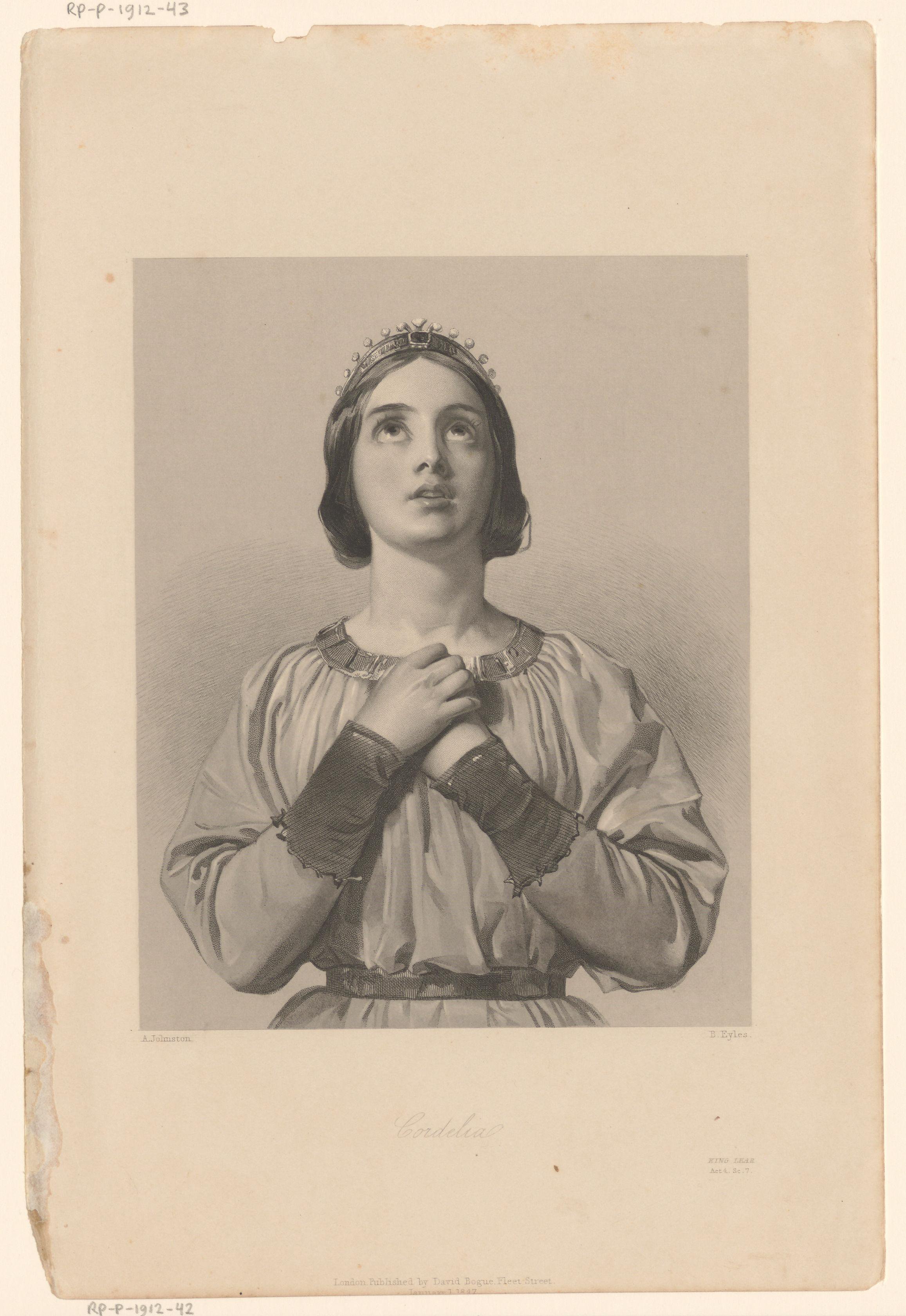 Cordelia, uit Shakespeare's Koning Lear