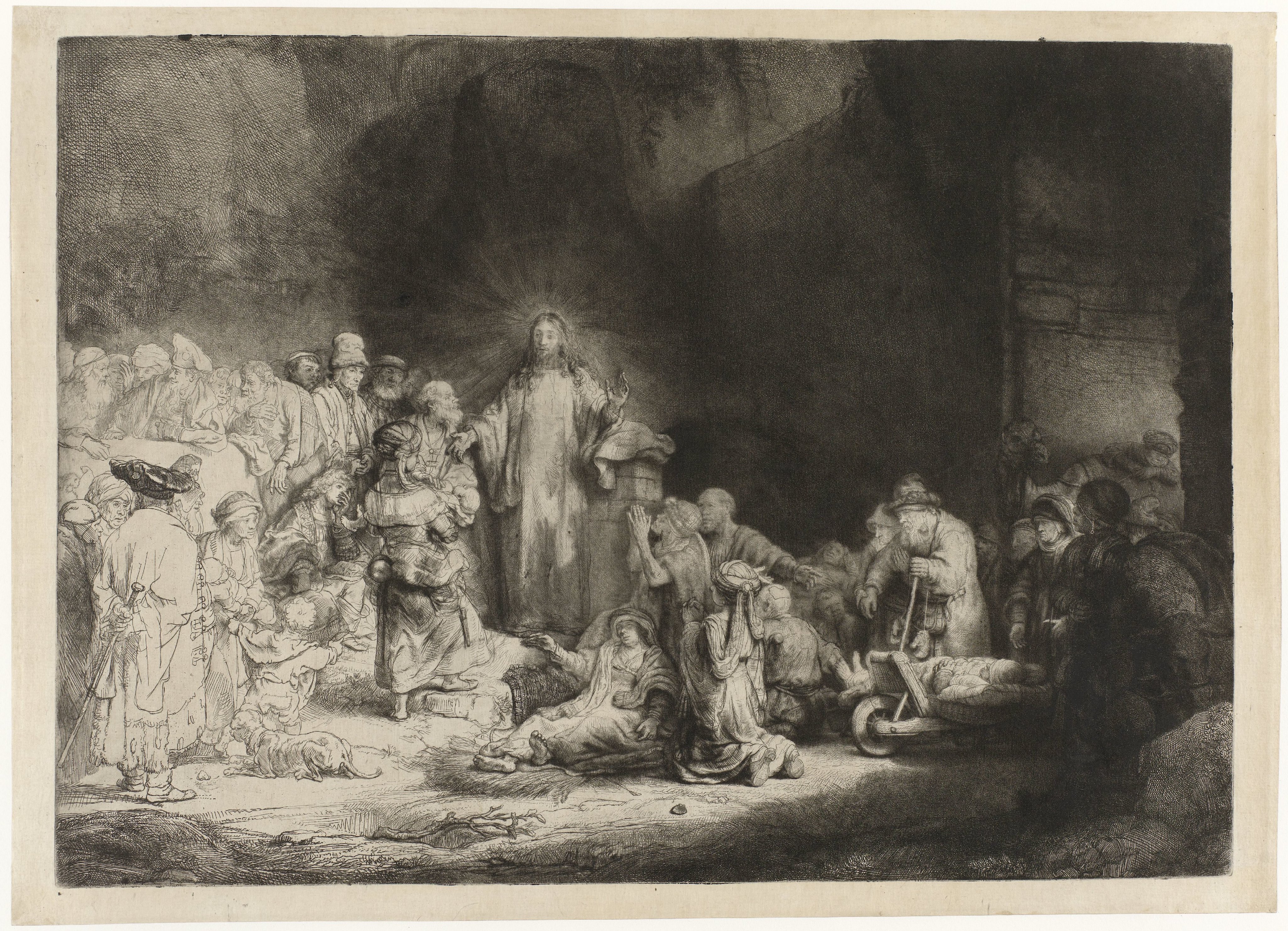 Christ Healing the Sick (‘Hundred Guilder Print’)