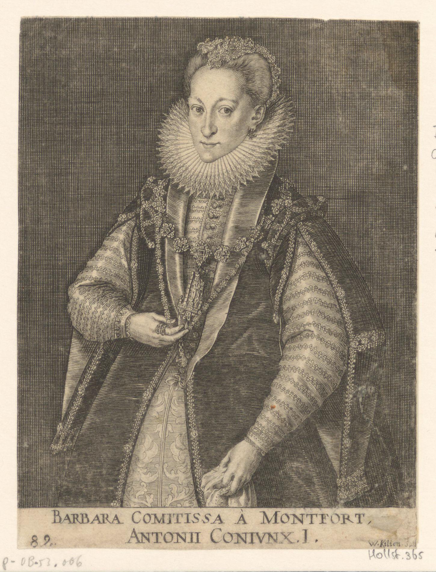 Portret van Barbara Fugger