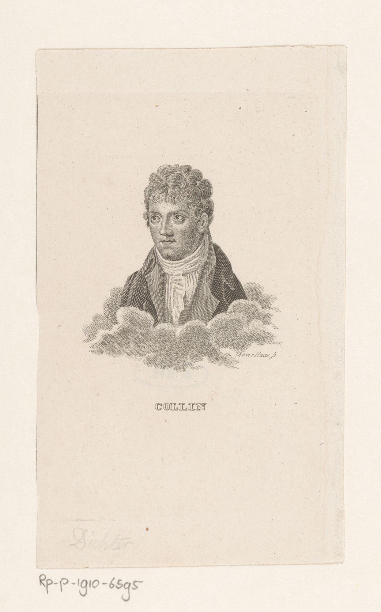 Portret van Matthäus von Collin