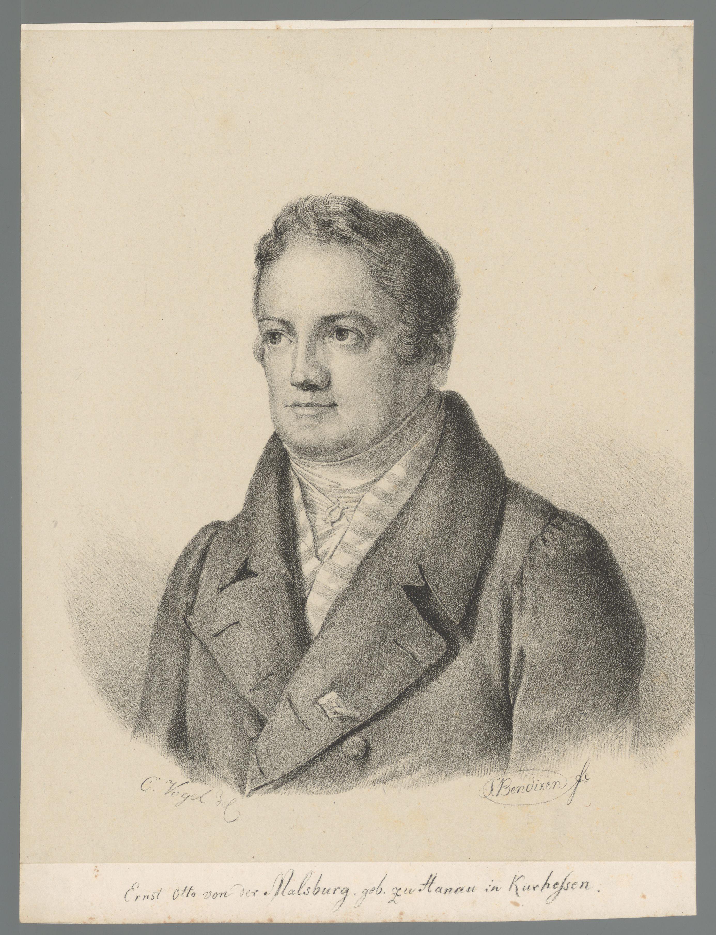 Portret van Ernst von der Malsburg