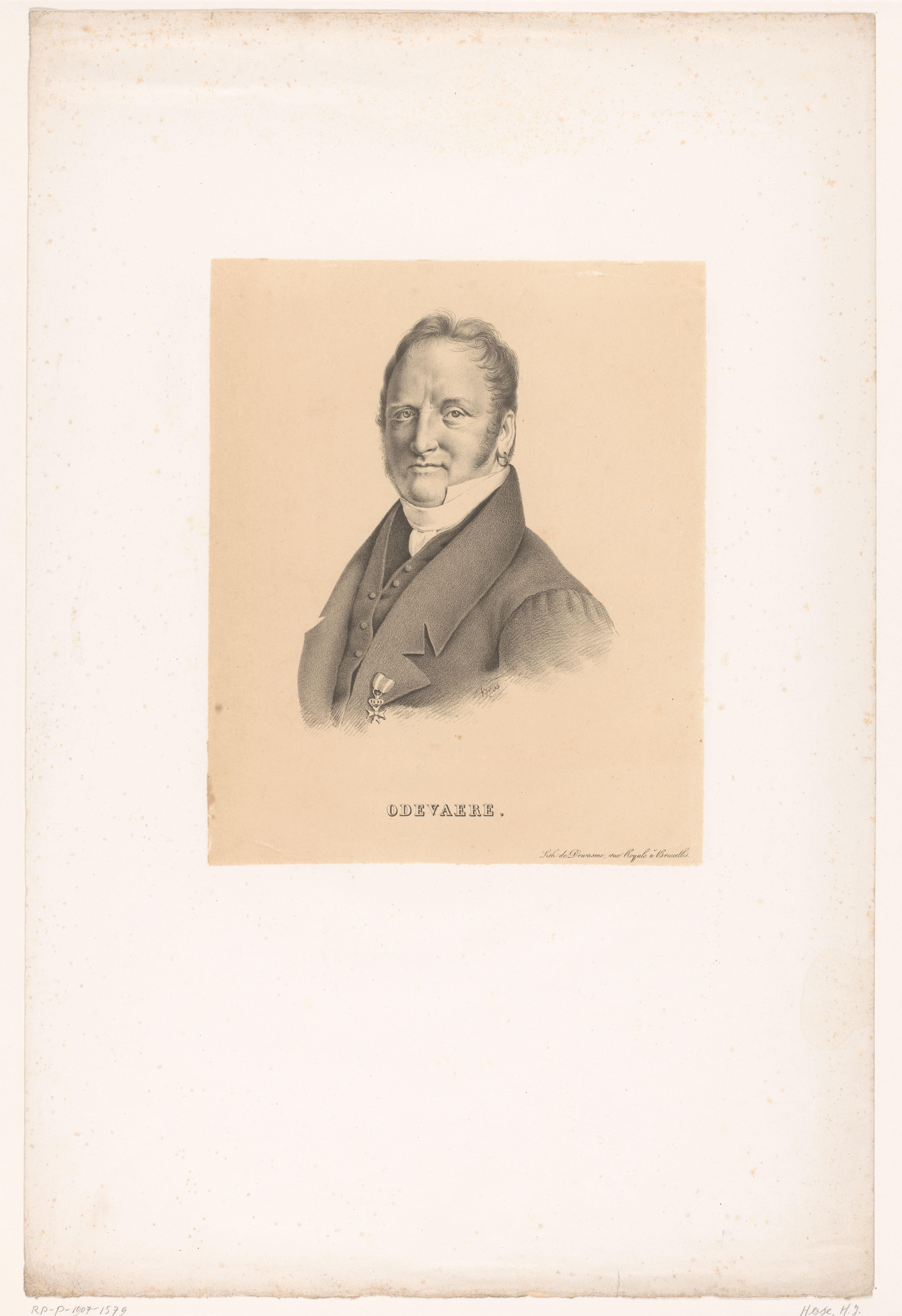 Portret van Joseph-Denis Odevaere