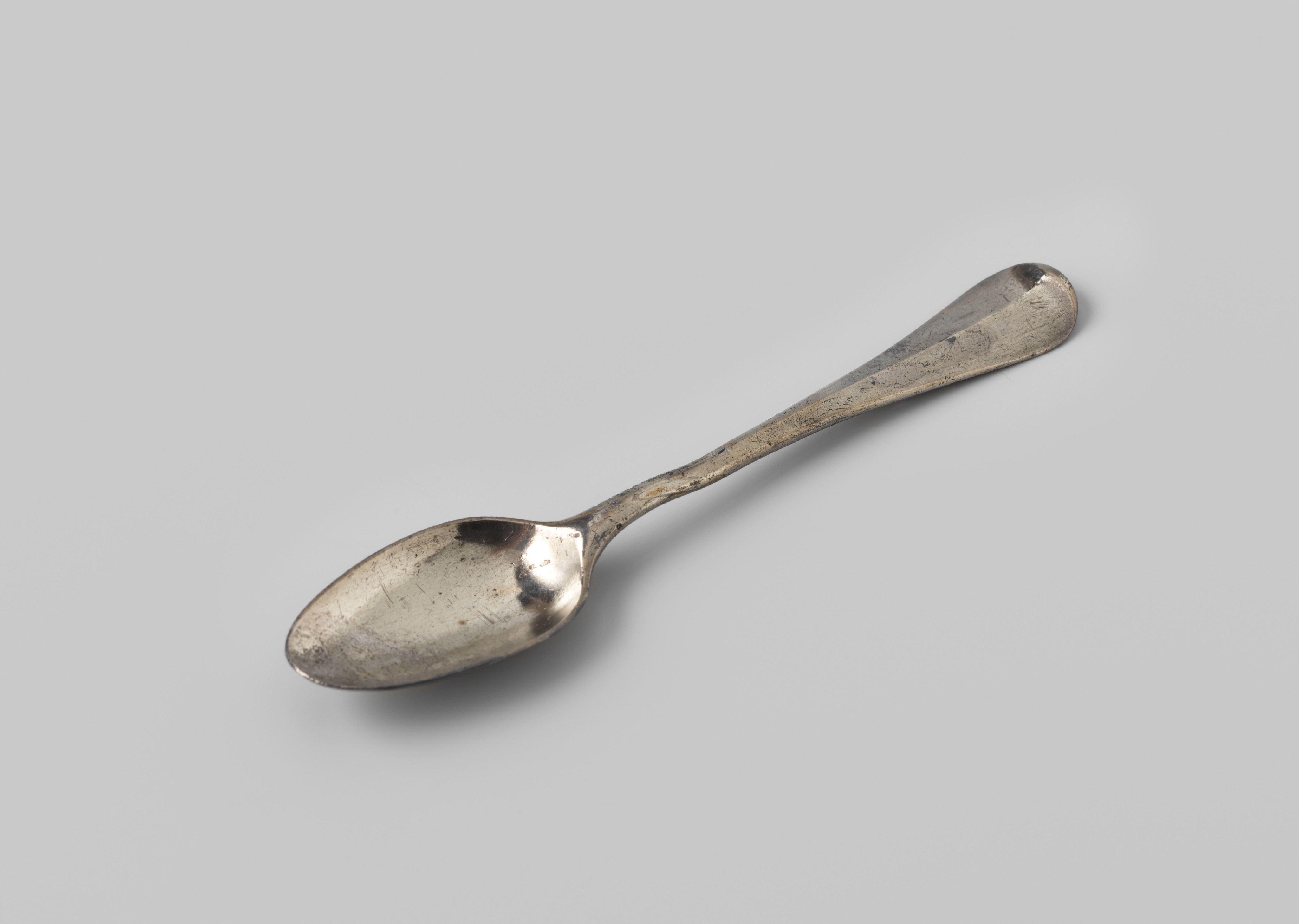Silver teaspoon from the wreck of the Dutch East Indiaman Hollandia