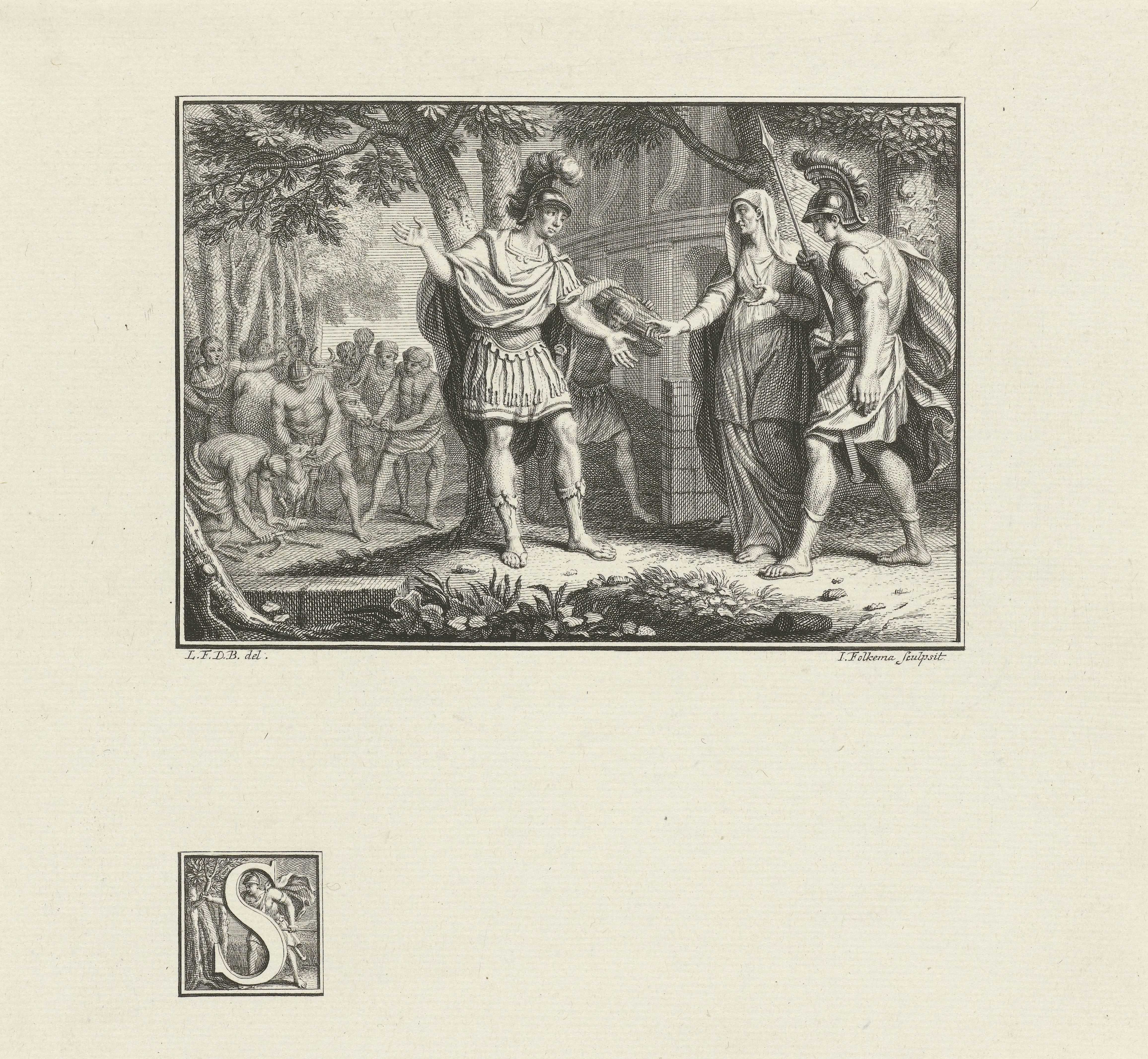 Aeneas en de Sibille van Cumae
