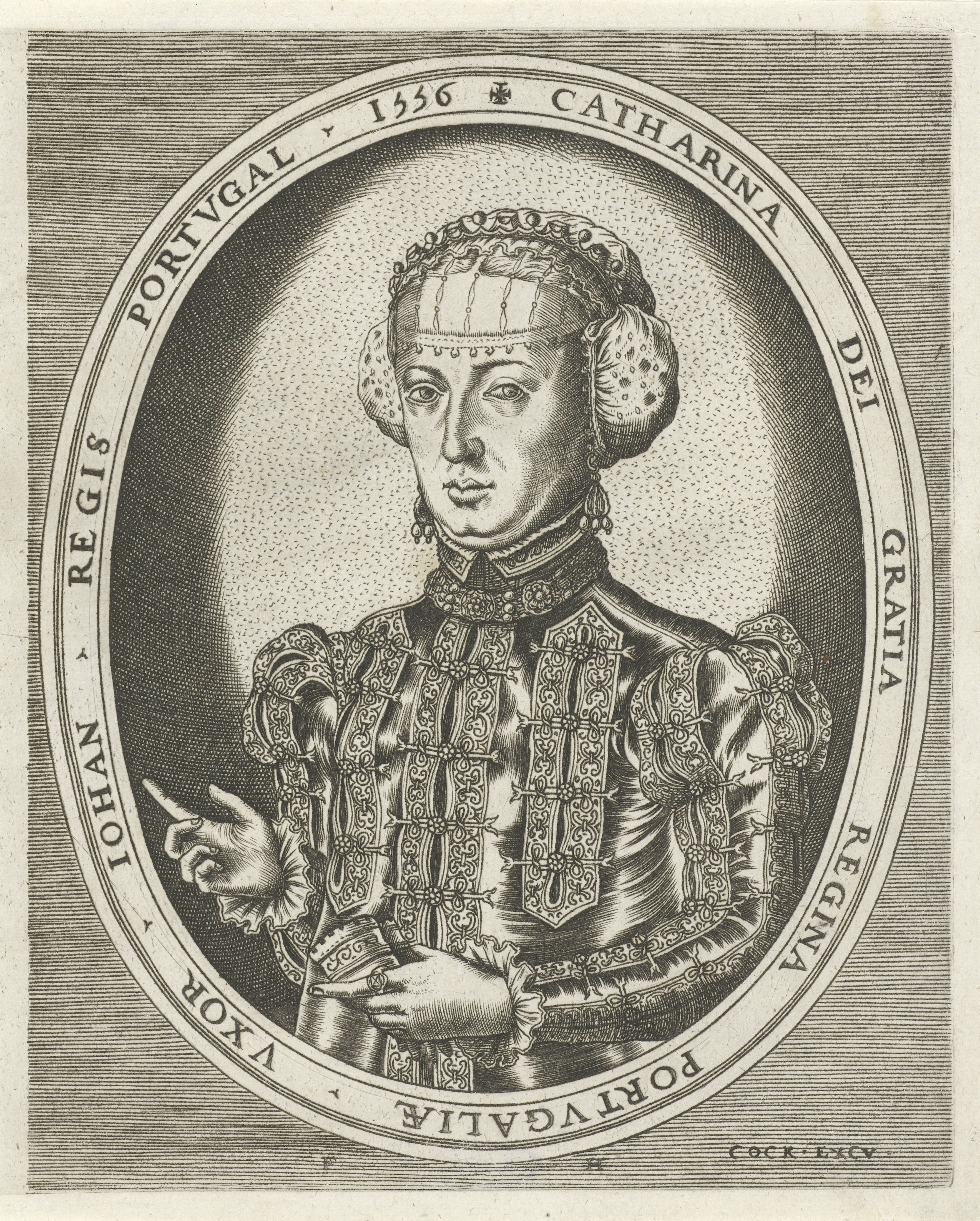 Portret van Catharina van Habsburg