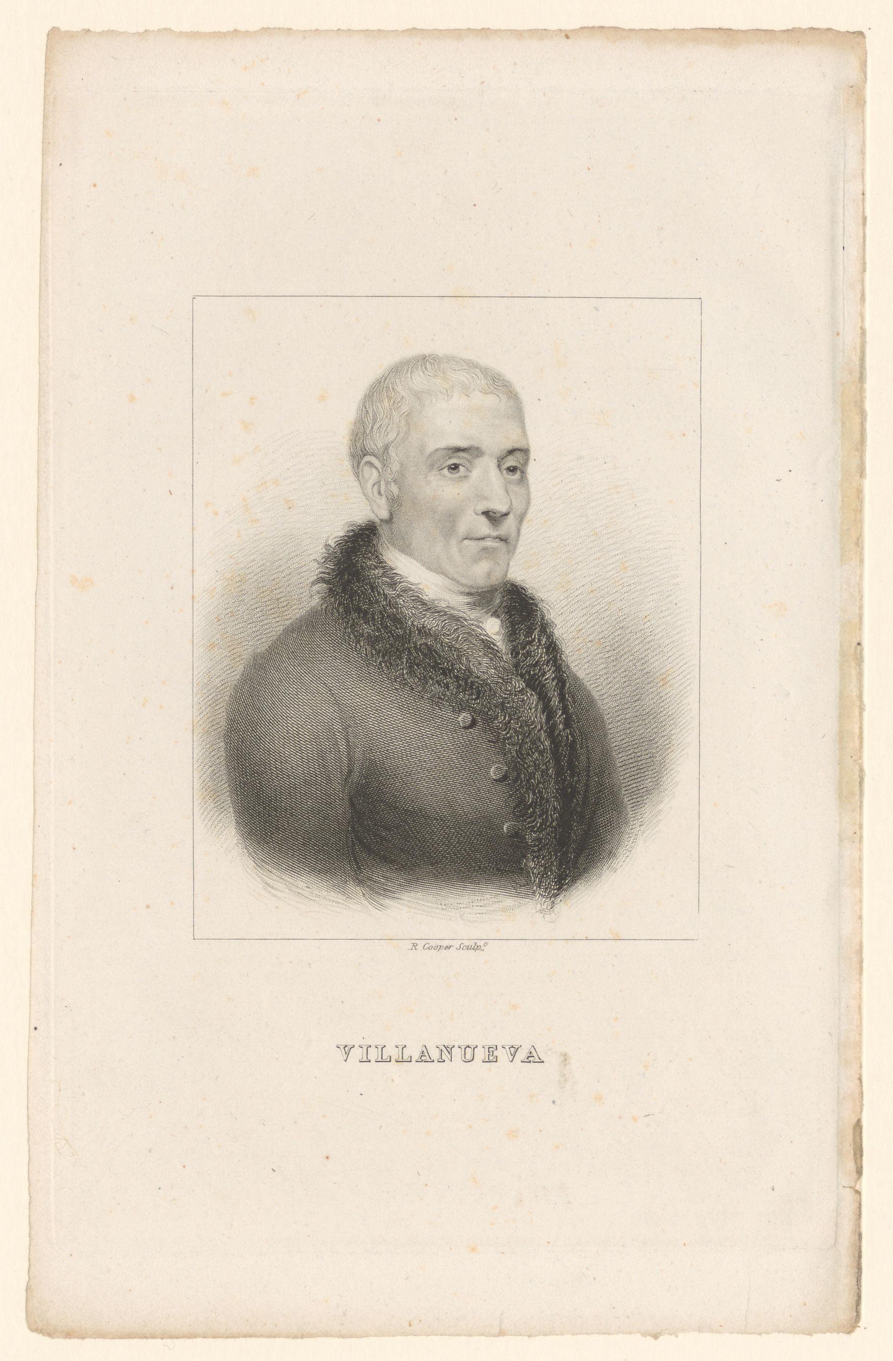 Portret van een man, mogelijk Juan de Villanueva
