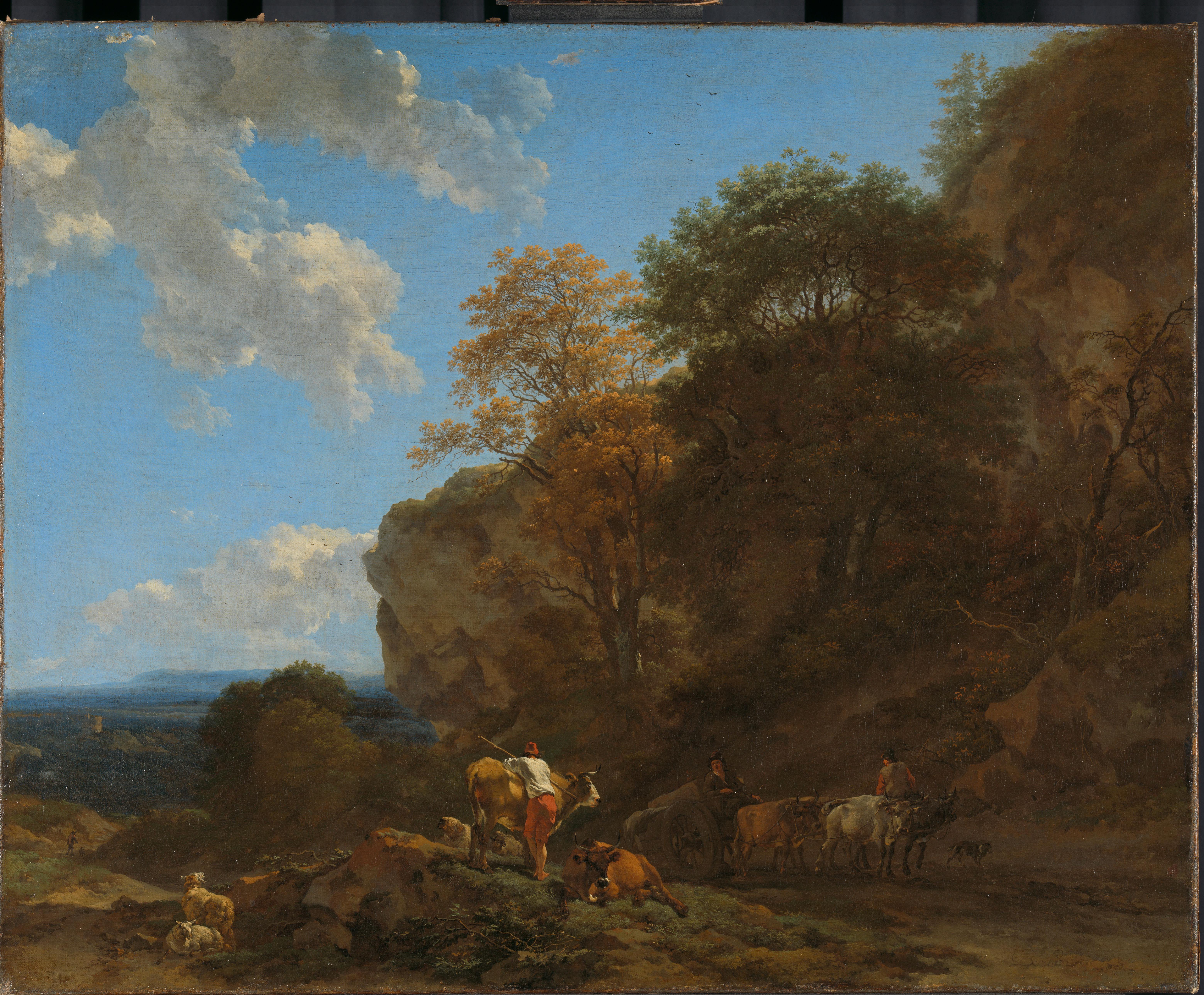 Italiaans landschap