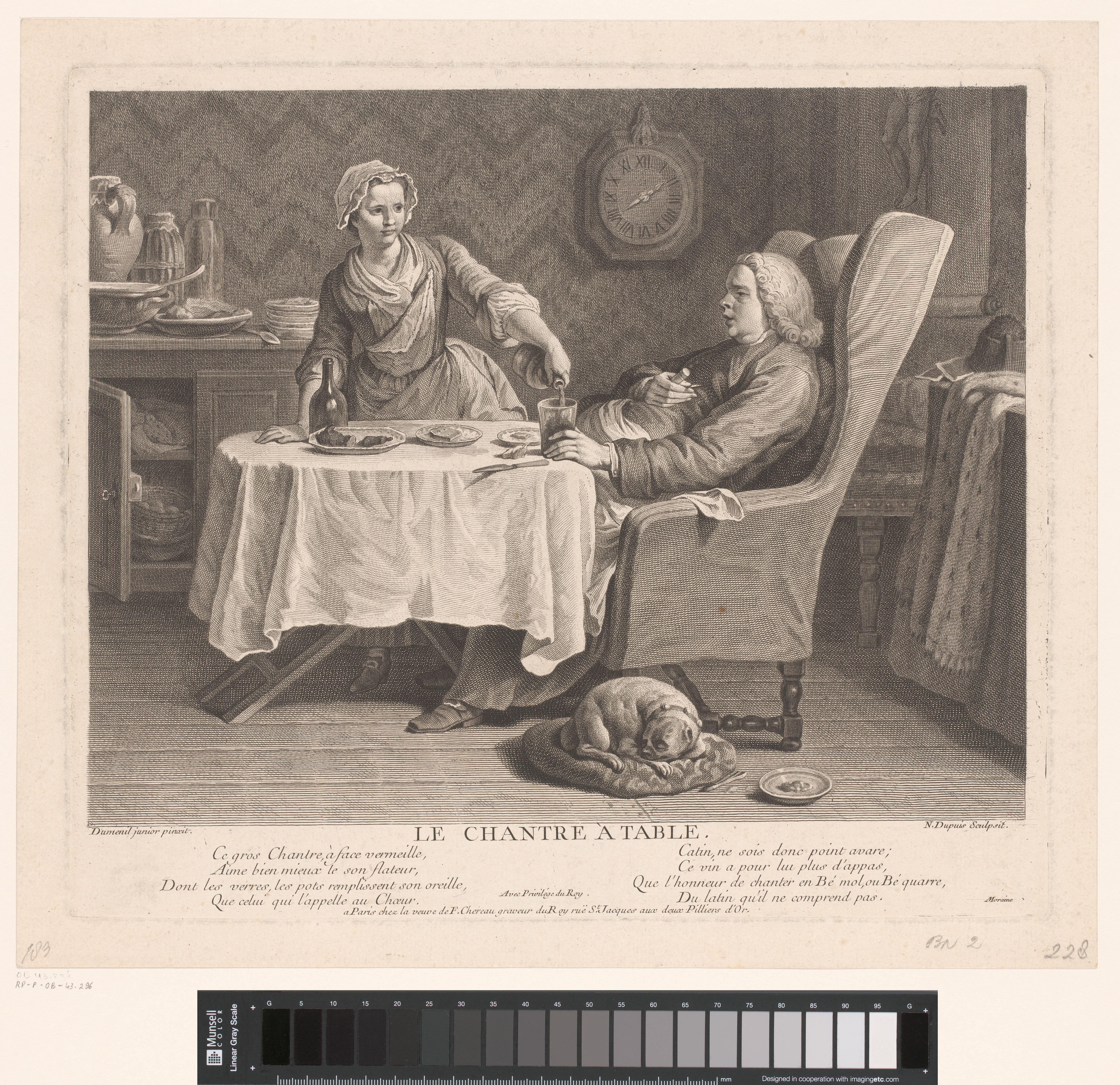 Cantor aan tafel