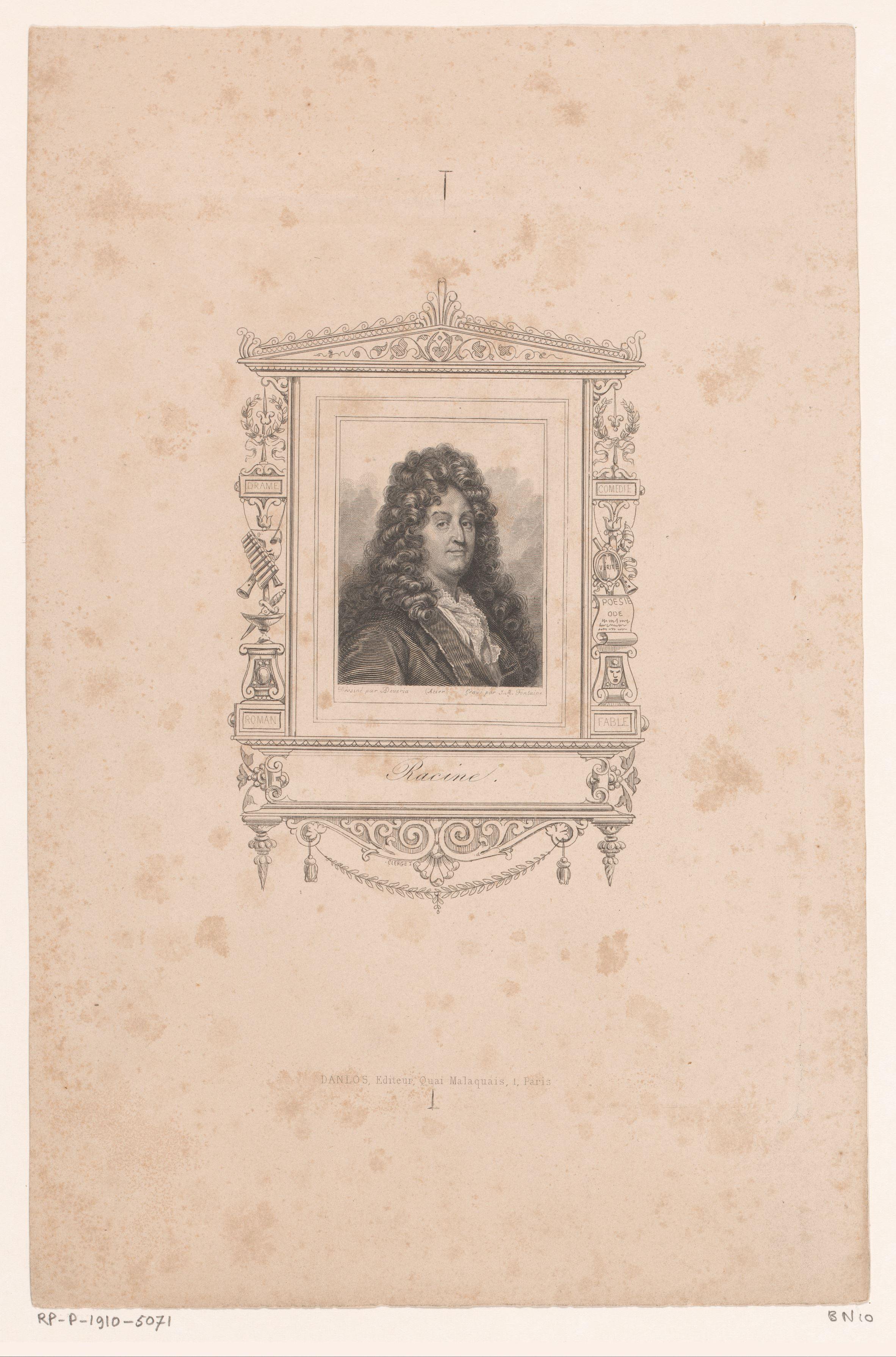 Portret van Jean Racine