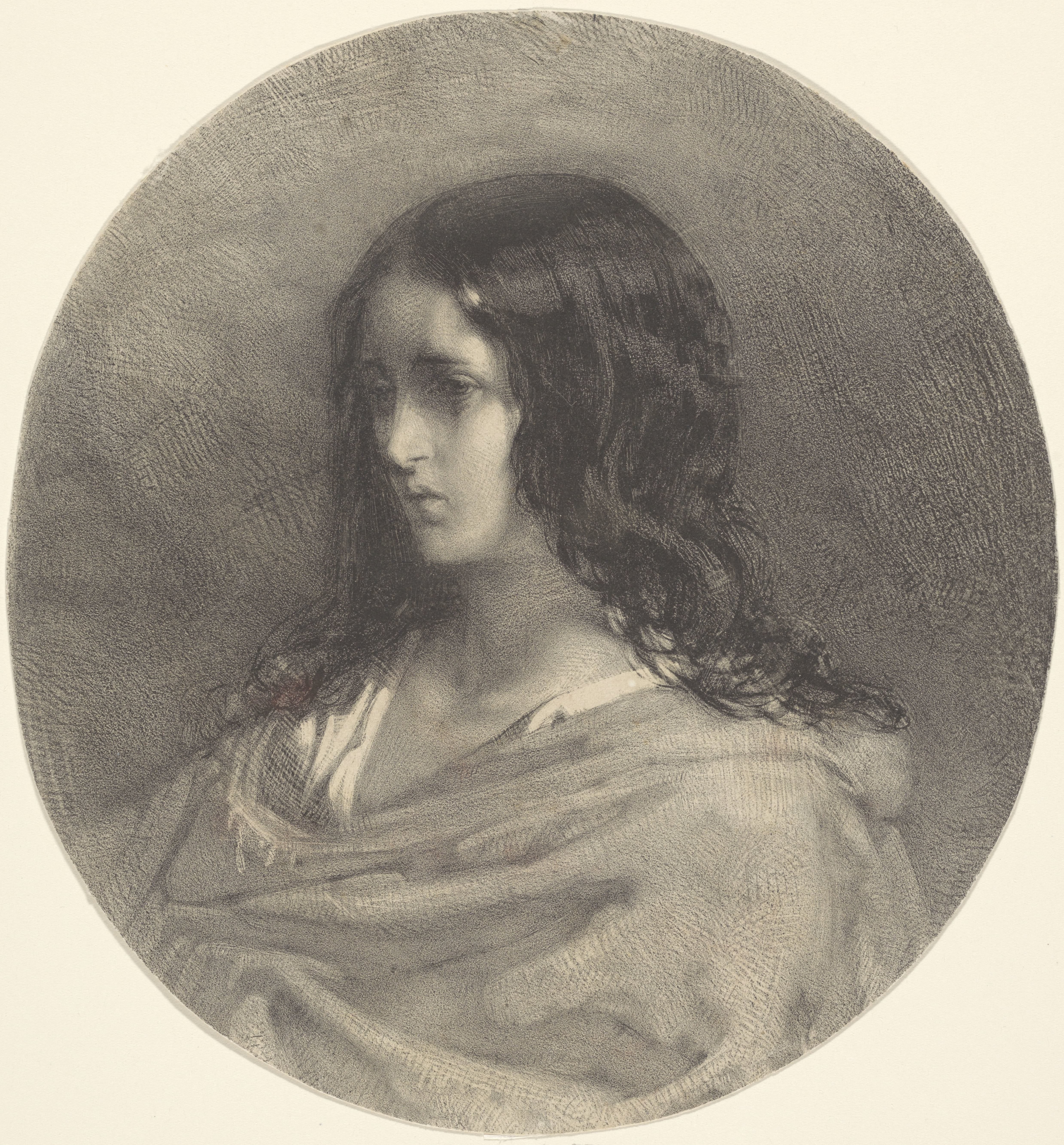 Portret van een onbekend meisje