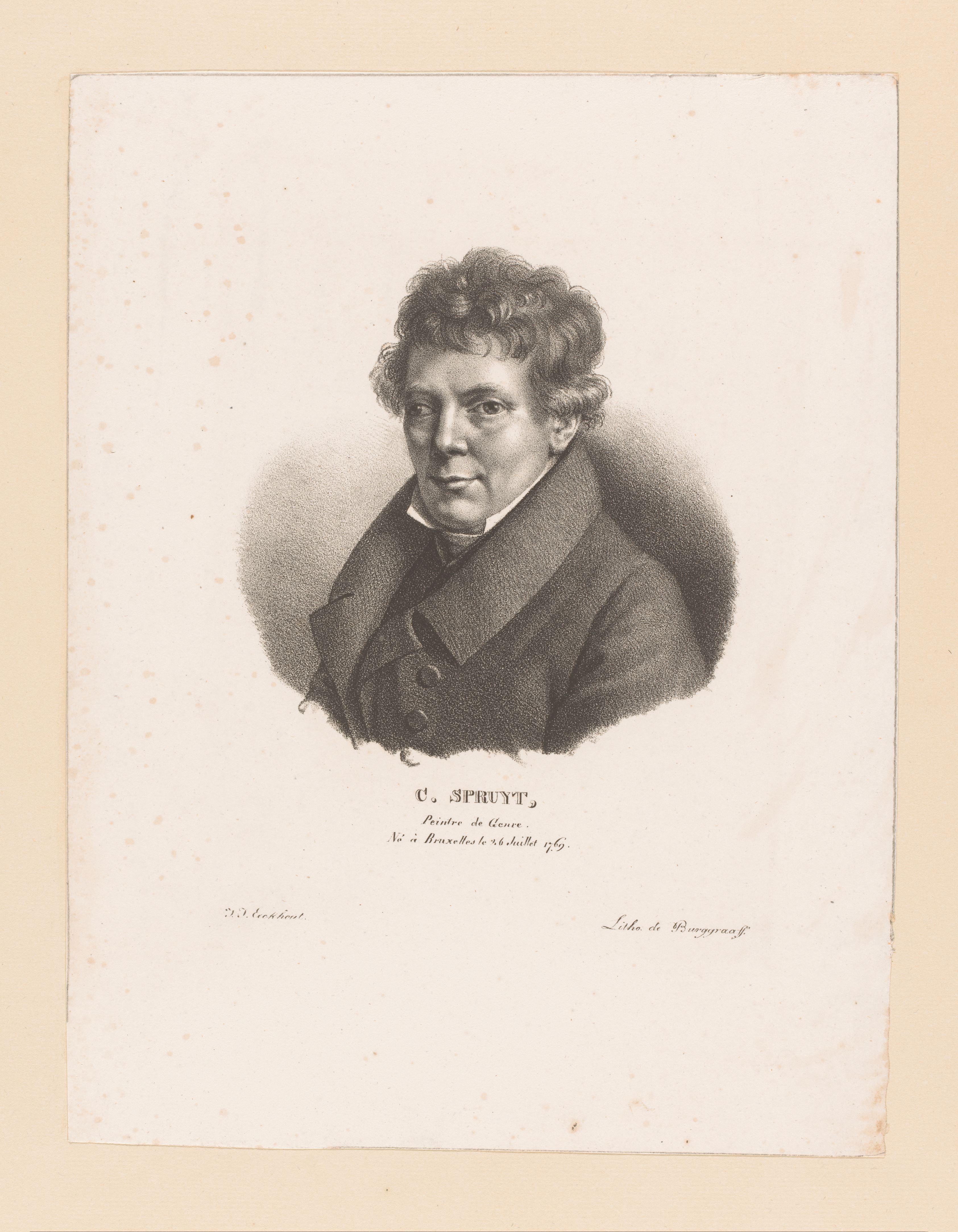 Portret van Charles Spruyt