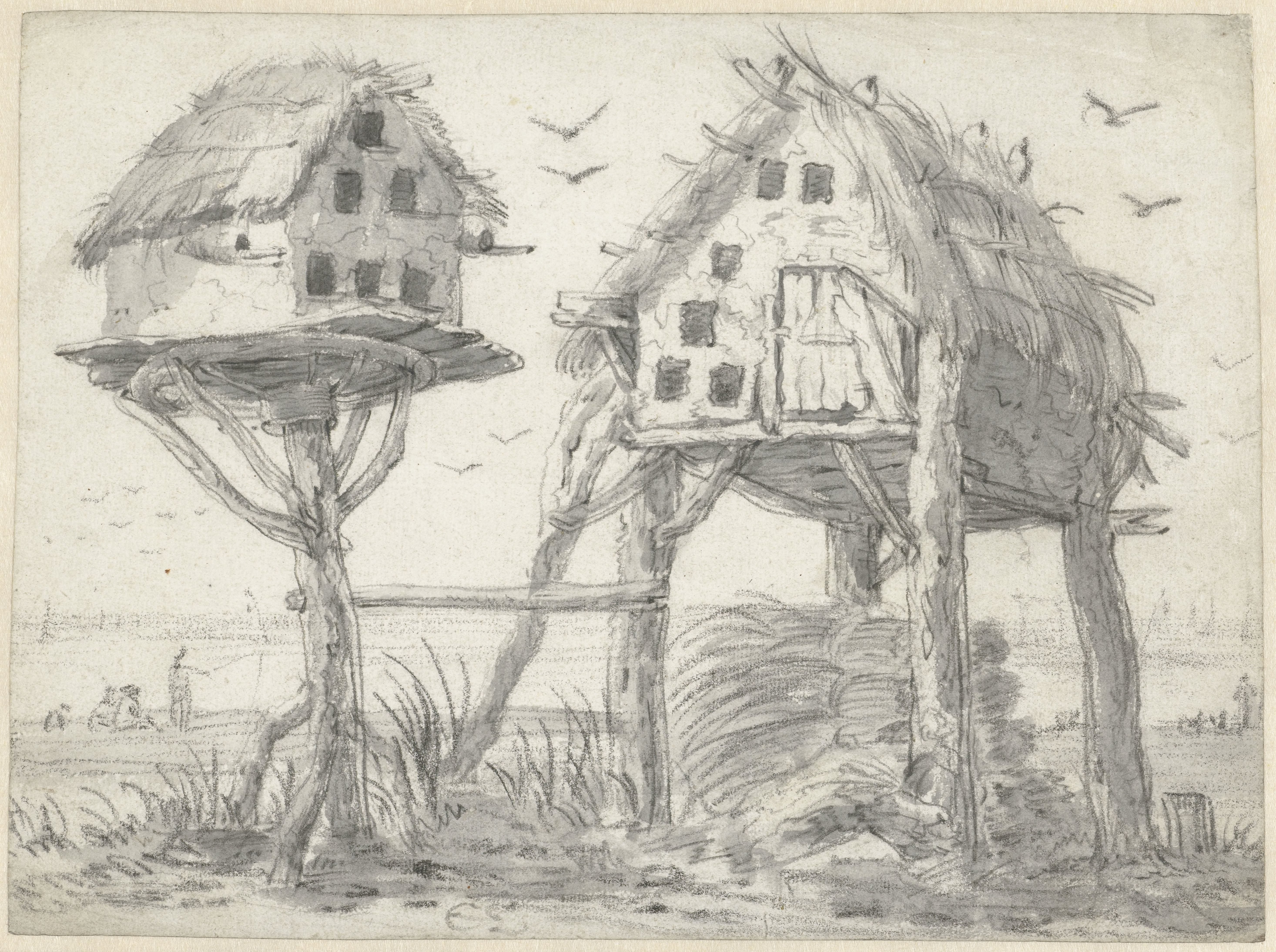 Two Dovecotes near the Water