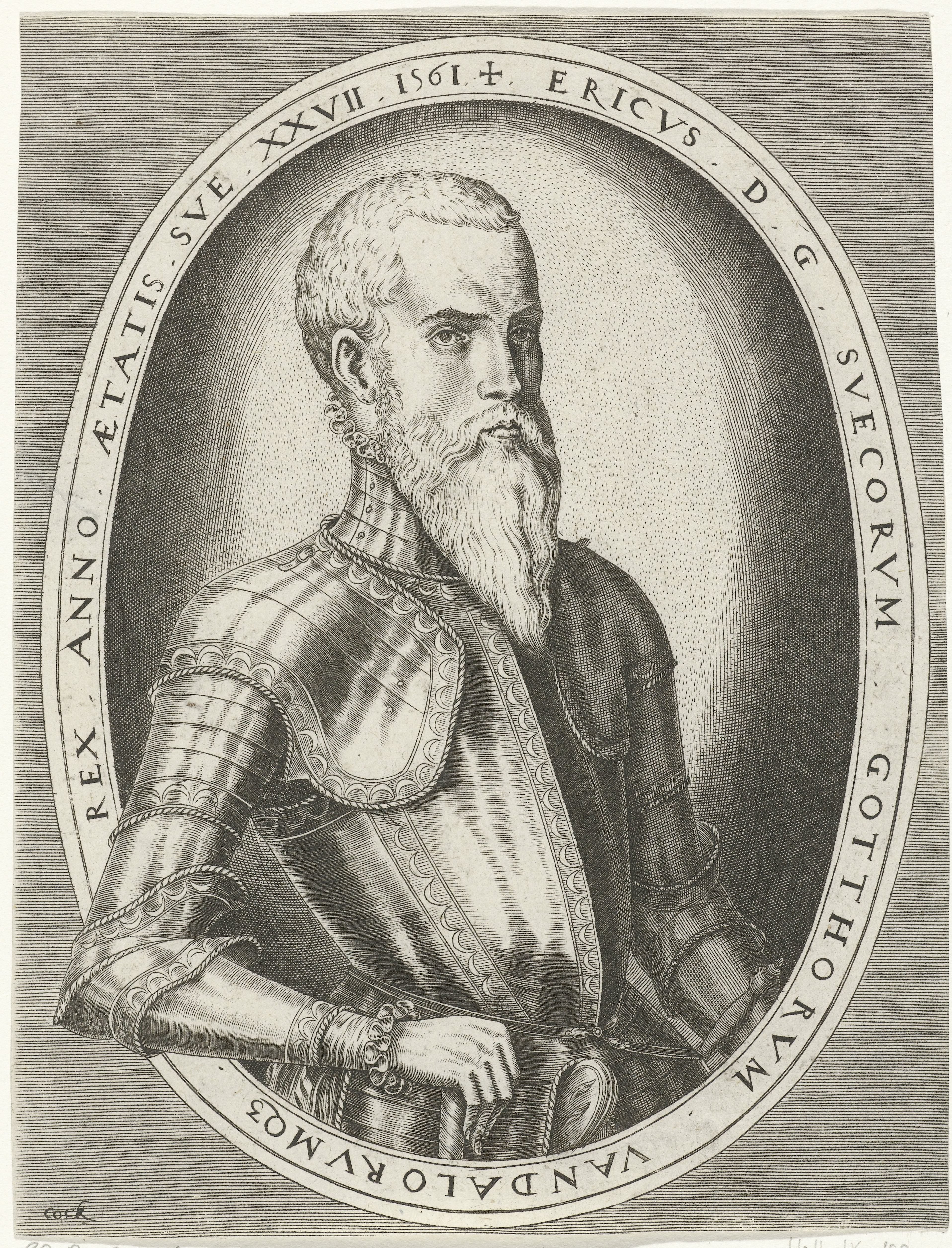 Portret van Erik XIV van Zweden