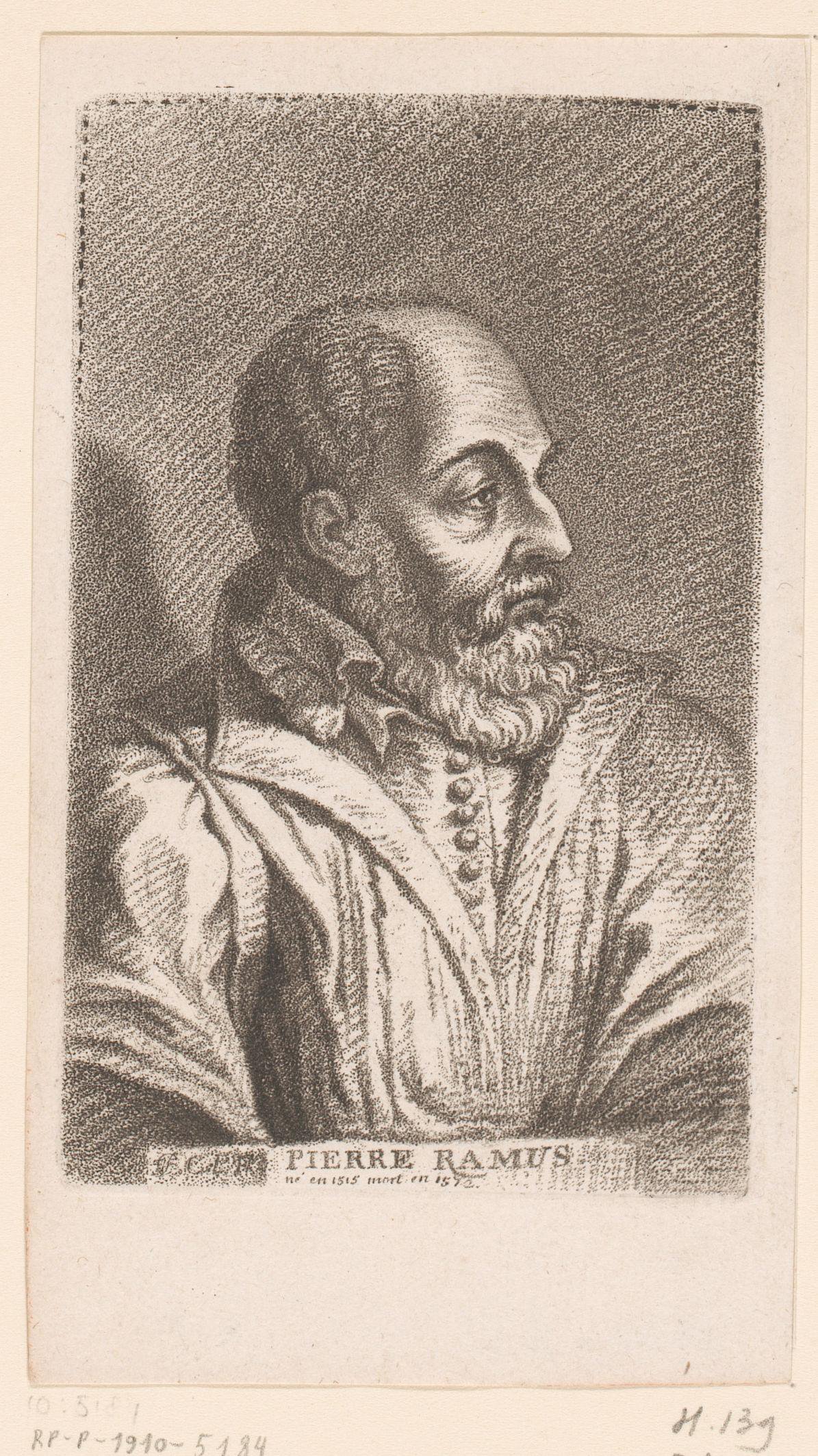 Portret van Petrus Ramus