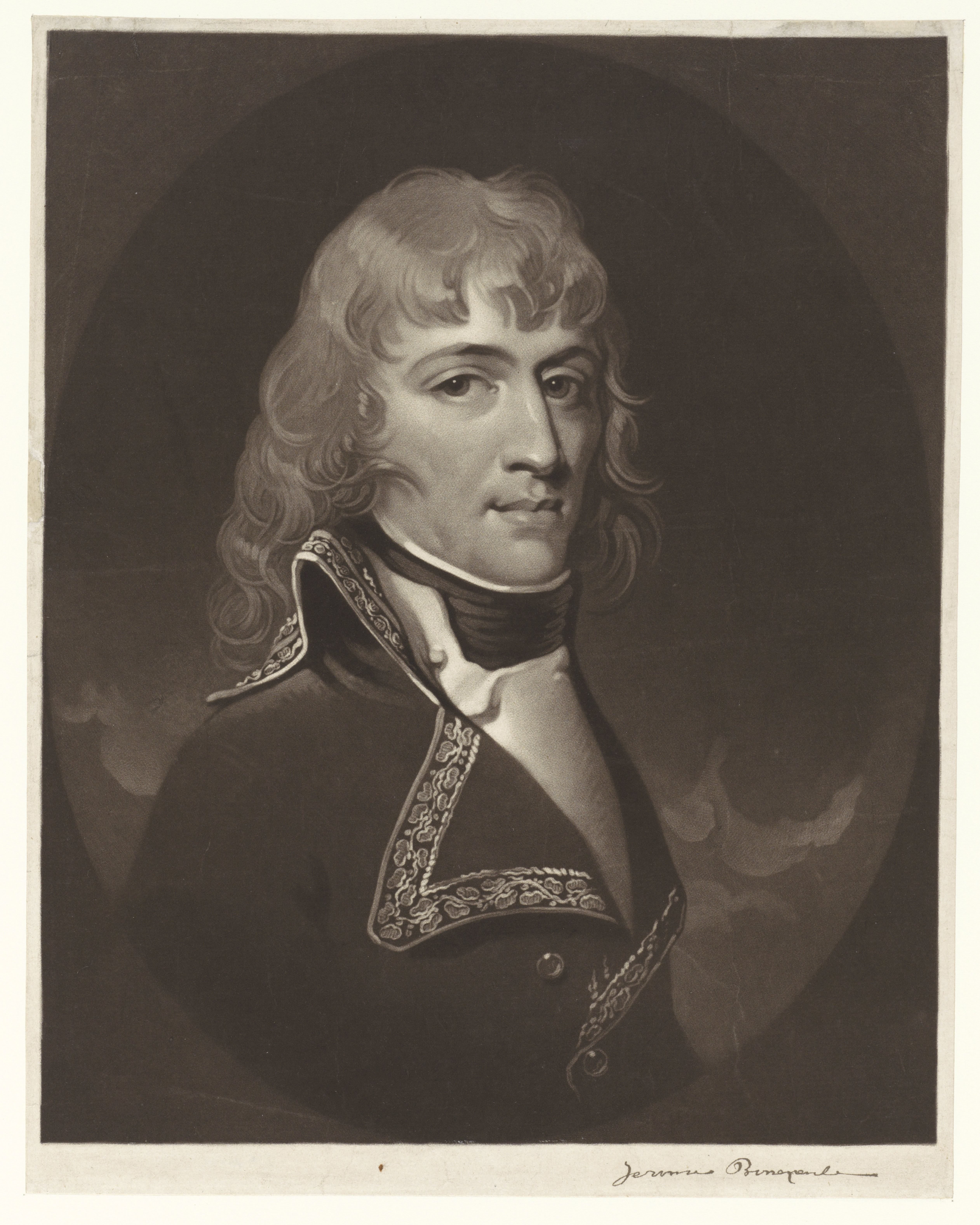 Portret van Napoleon I Bonaparte