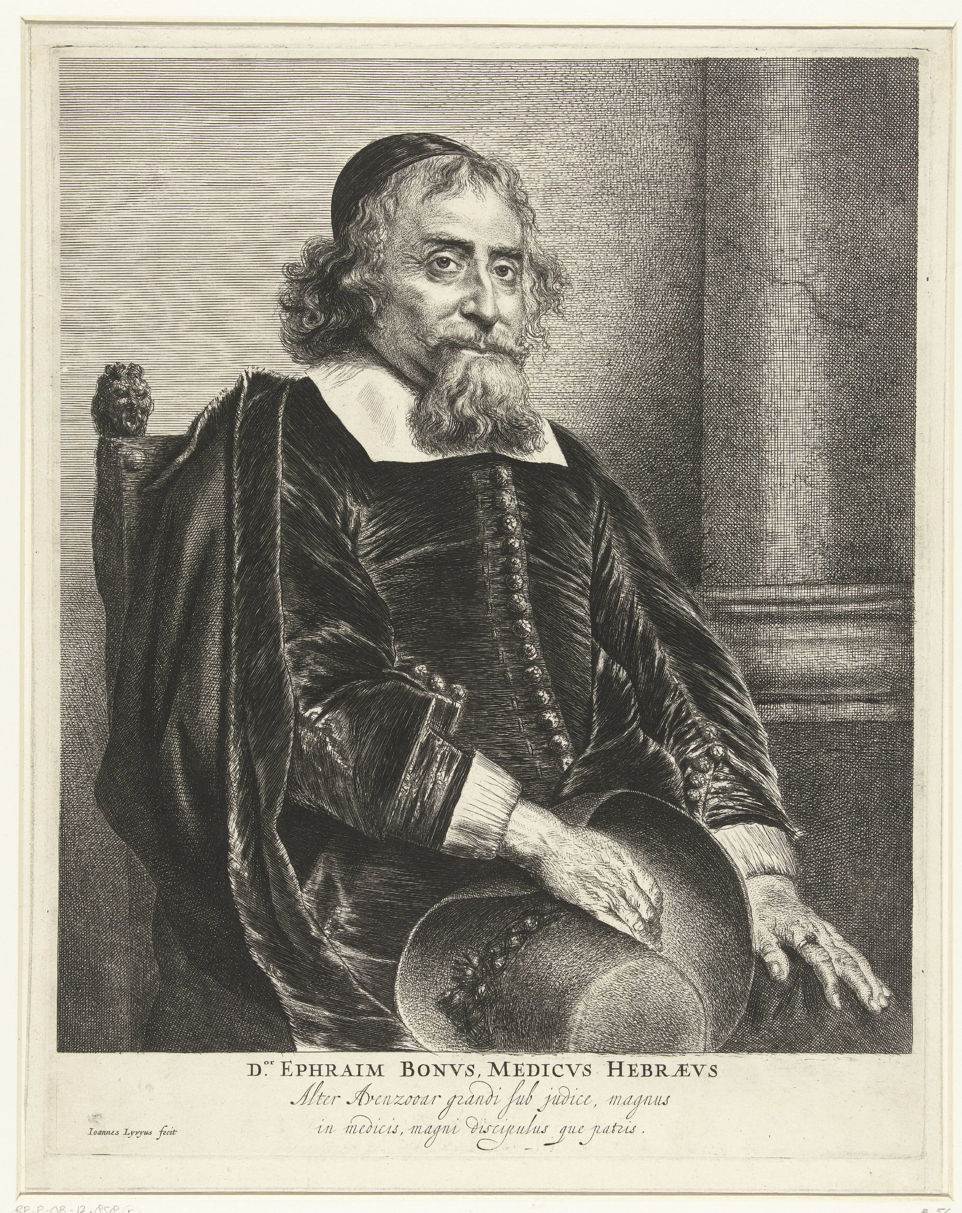 Portret van Ephraim Bonus