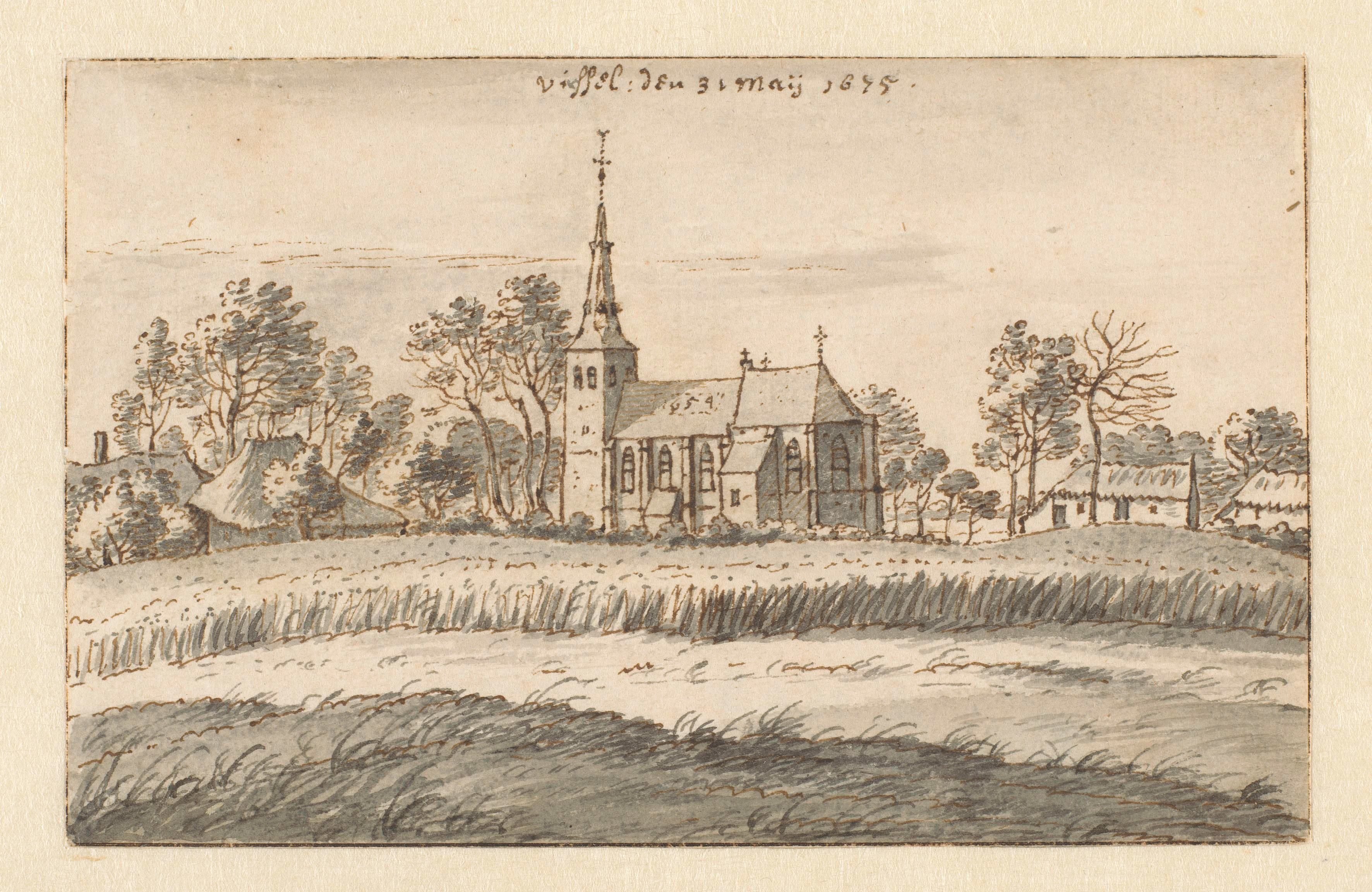 View of the Village of Viersel, near Antwerp