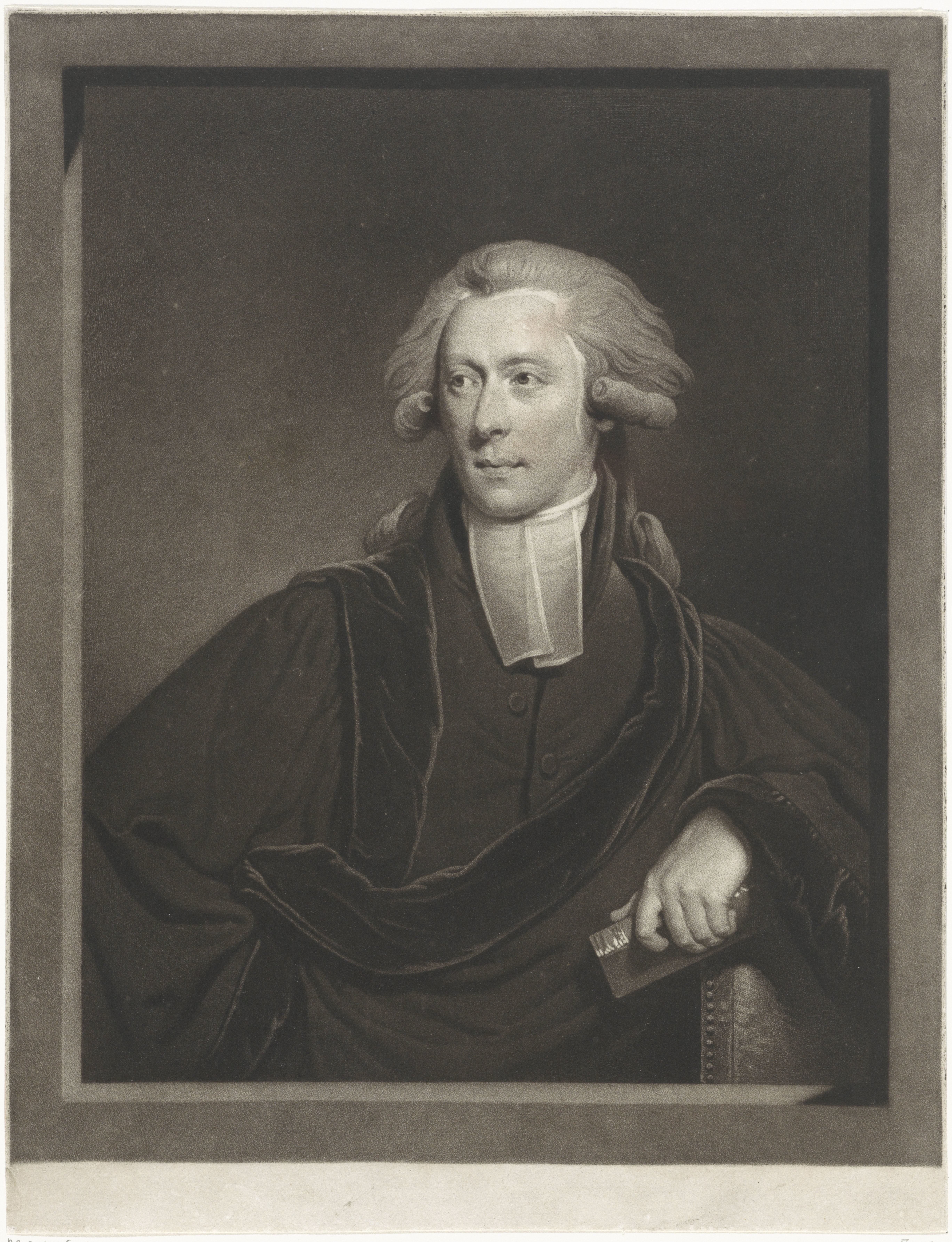 Portret van Sebald Fulco Johannes Rau