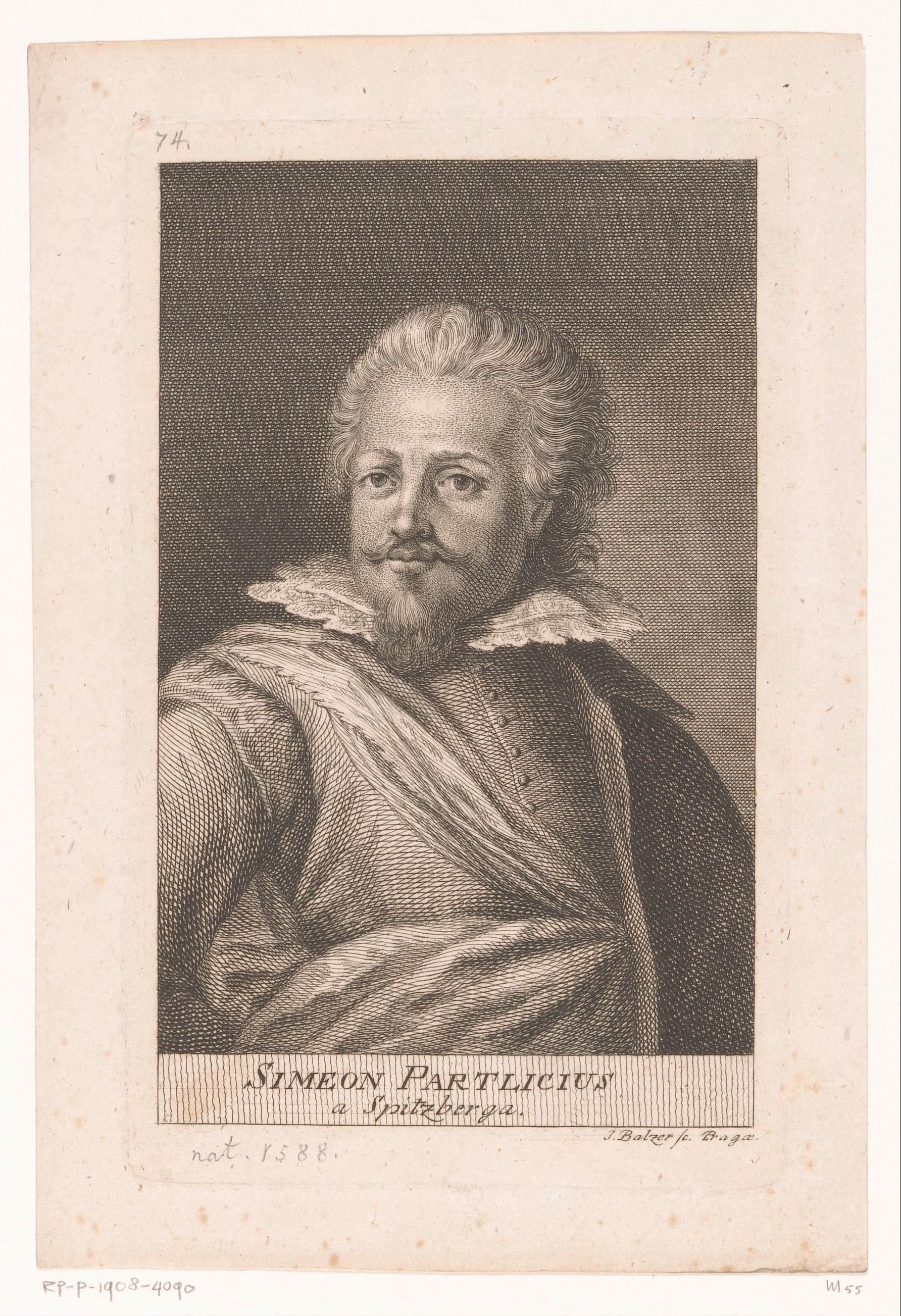 Portret van Simeon Partliz