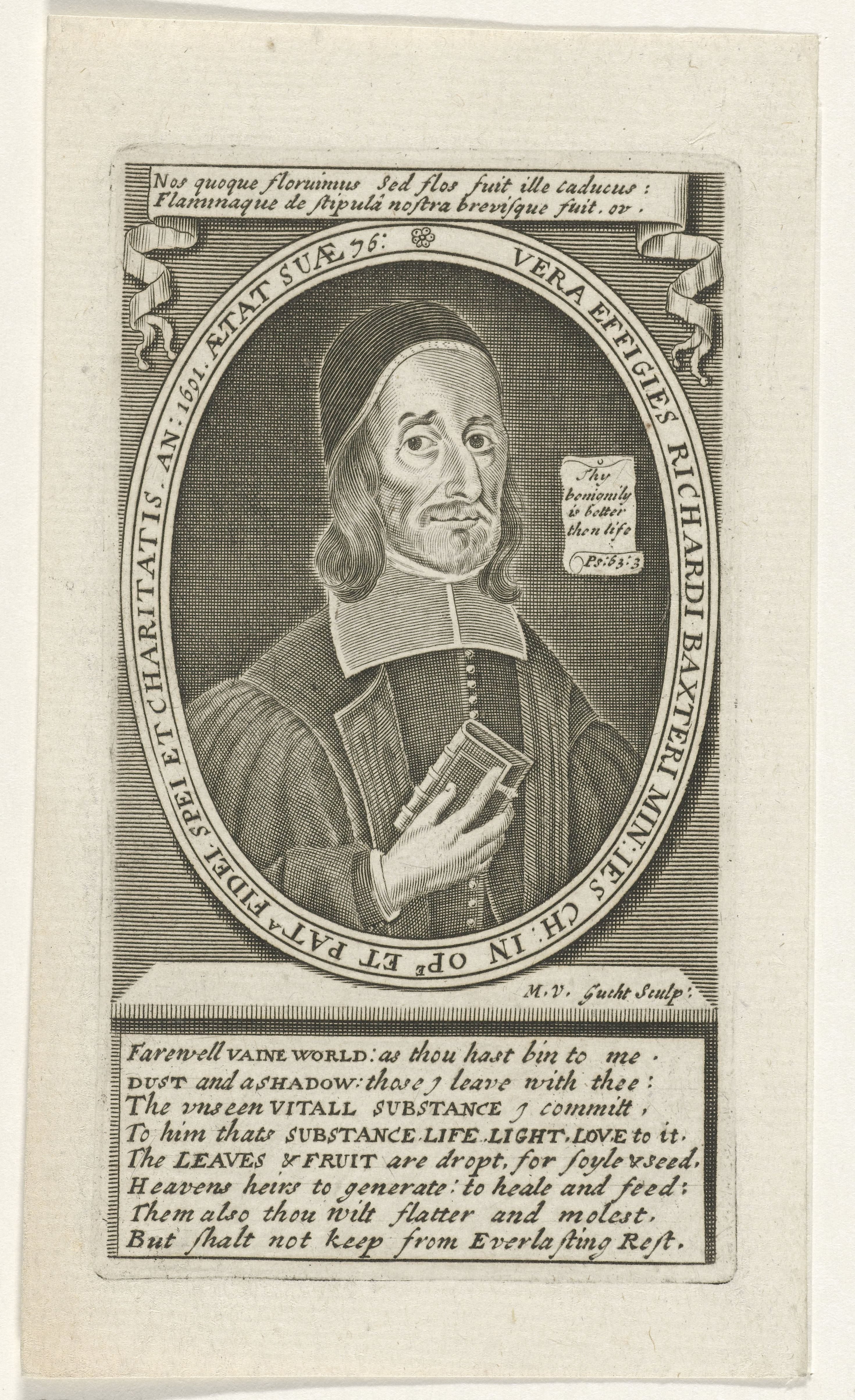 Portret van Richard Baxter