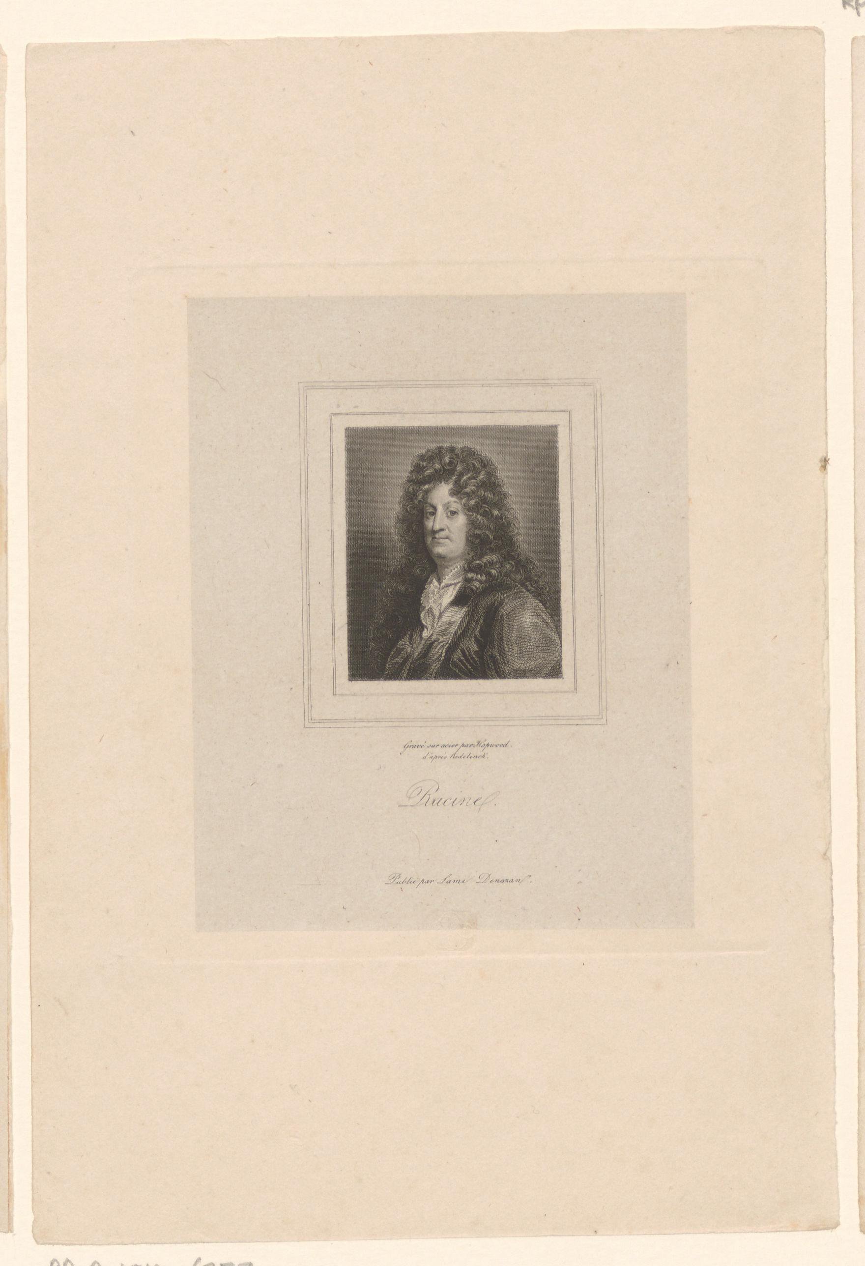 Portret van Jean Racine