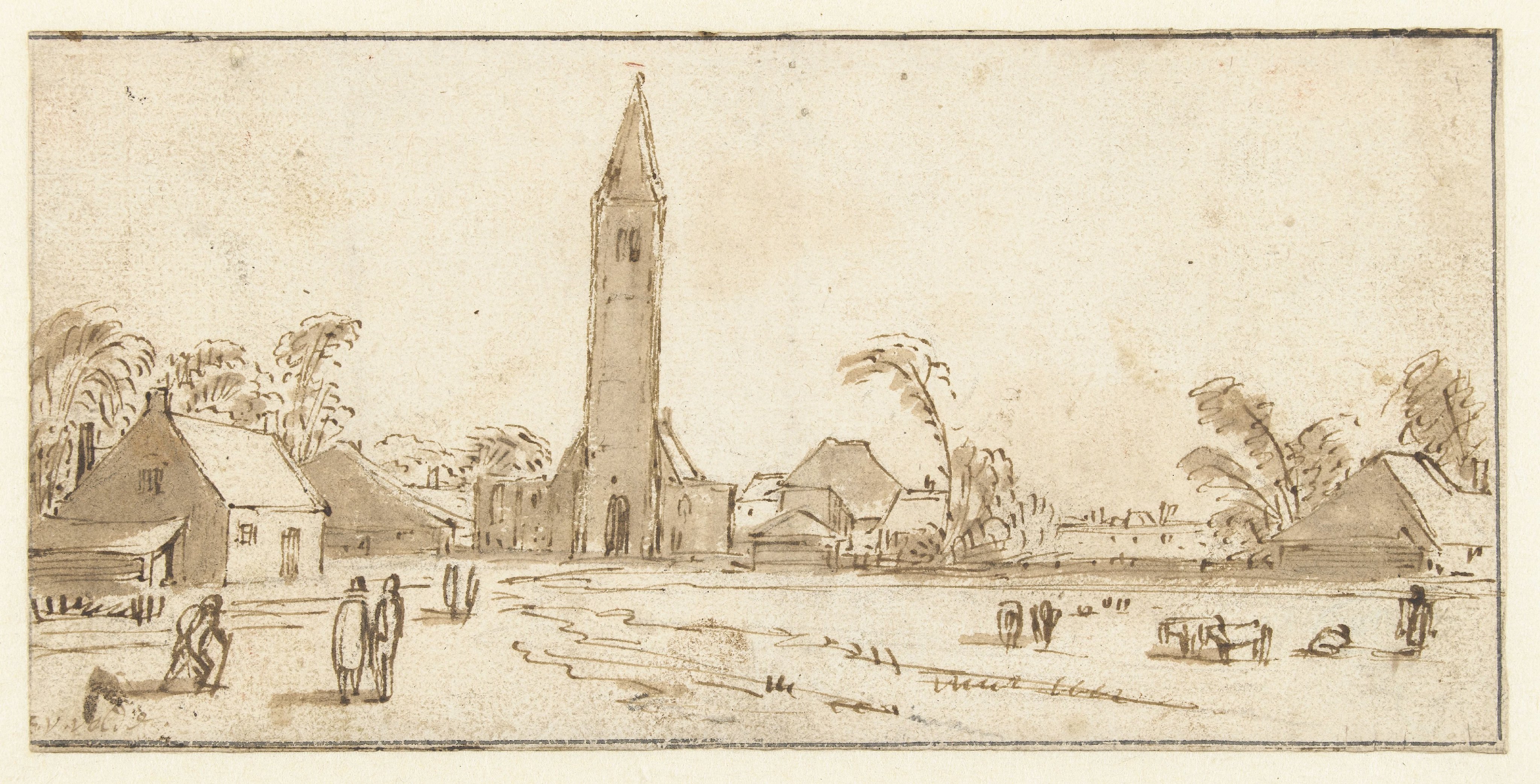 Gezicht op Spaarnwoude