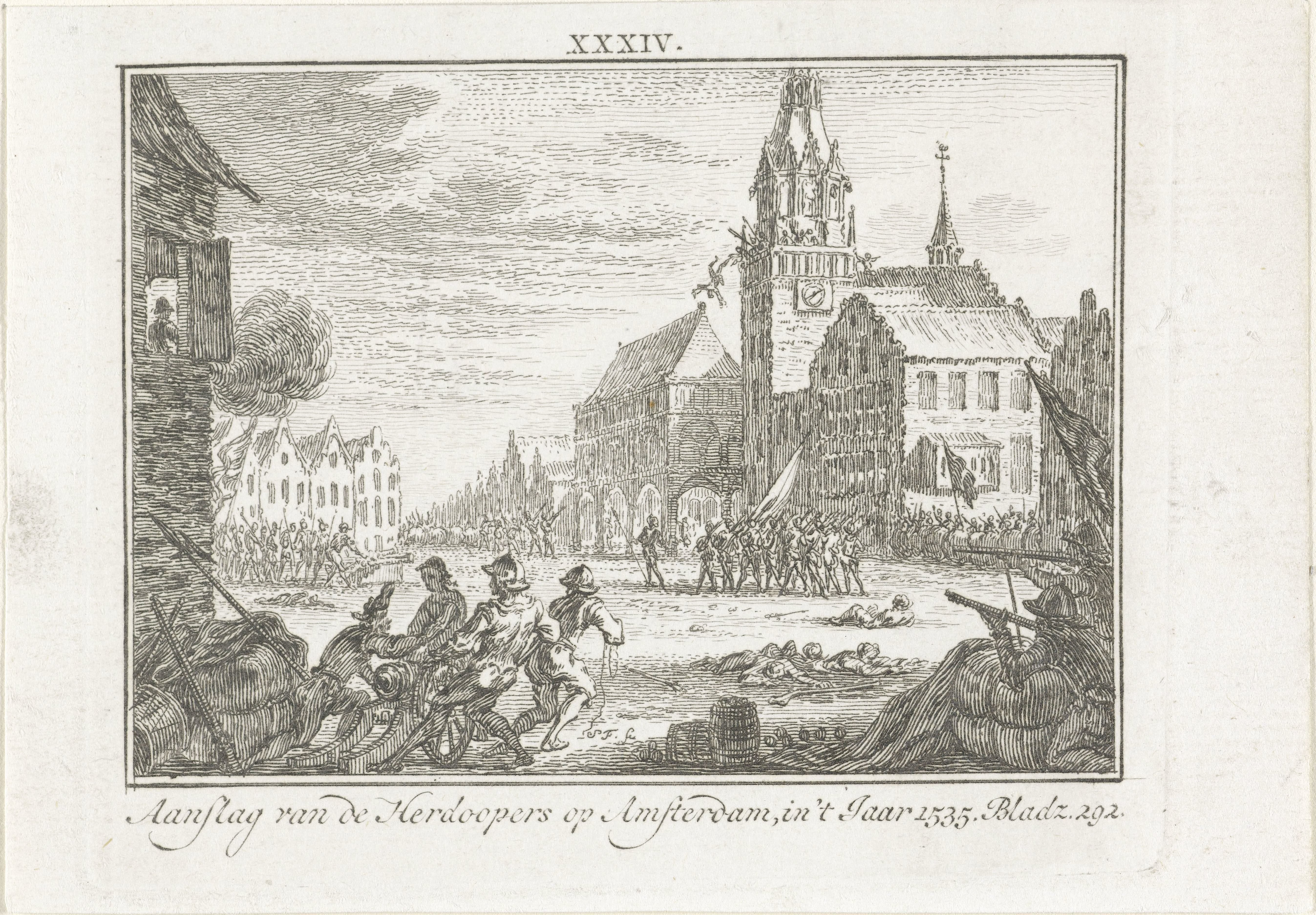 Aanslag van de wederdopers te Amsterdam, 1535