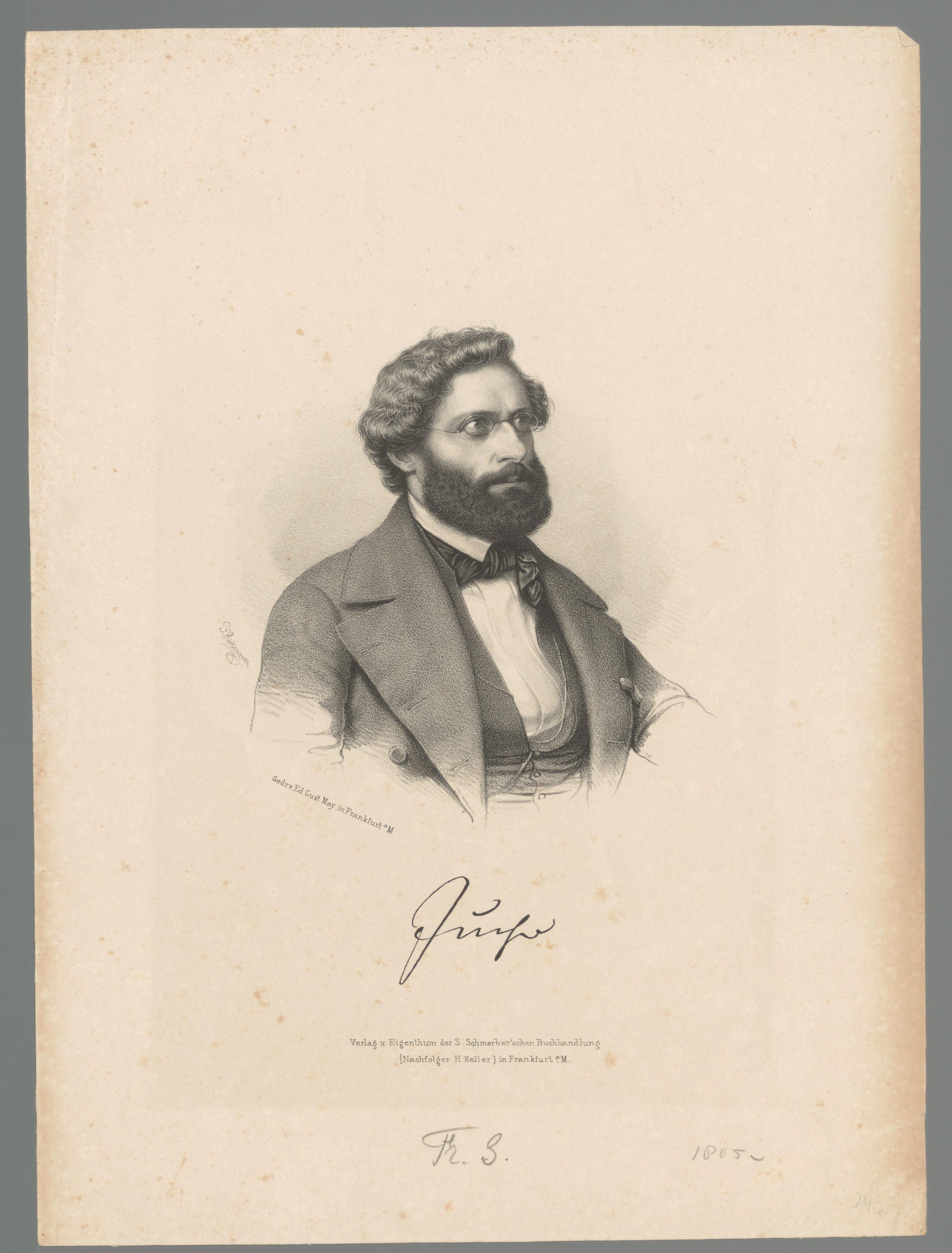 Portret van Friedrich Siegmund Jucho