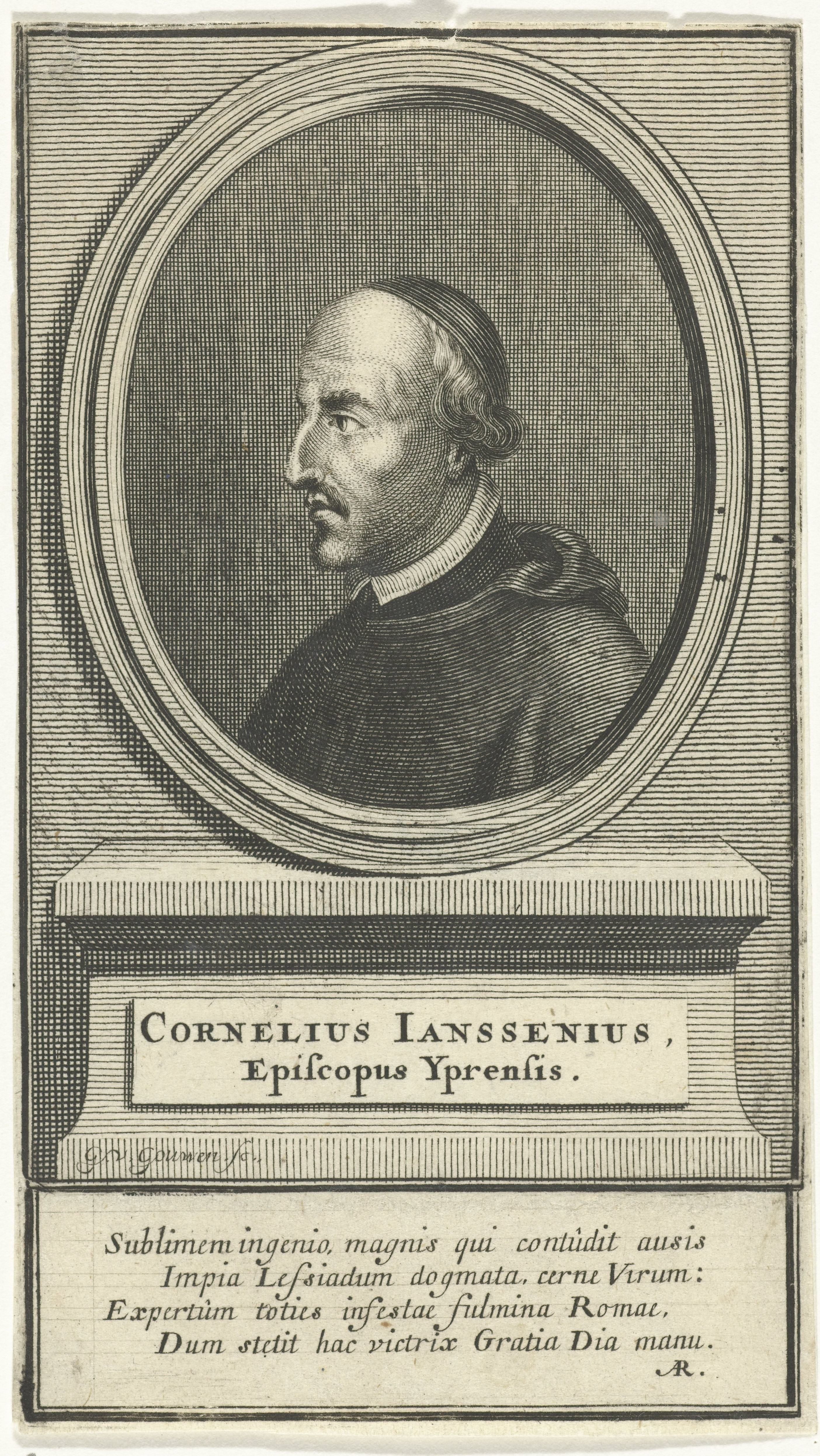 Portret van Cornelius Jansenius