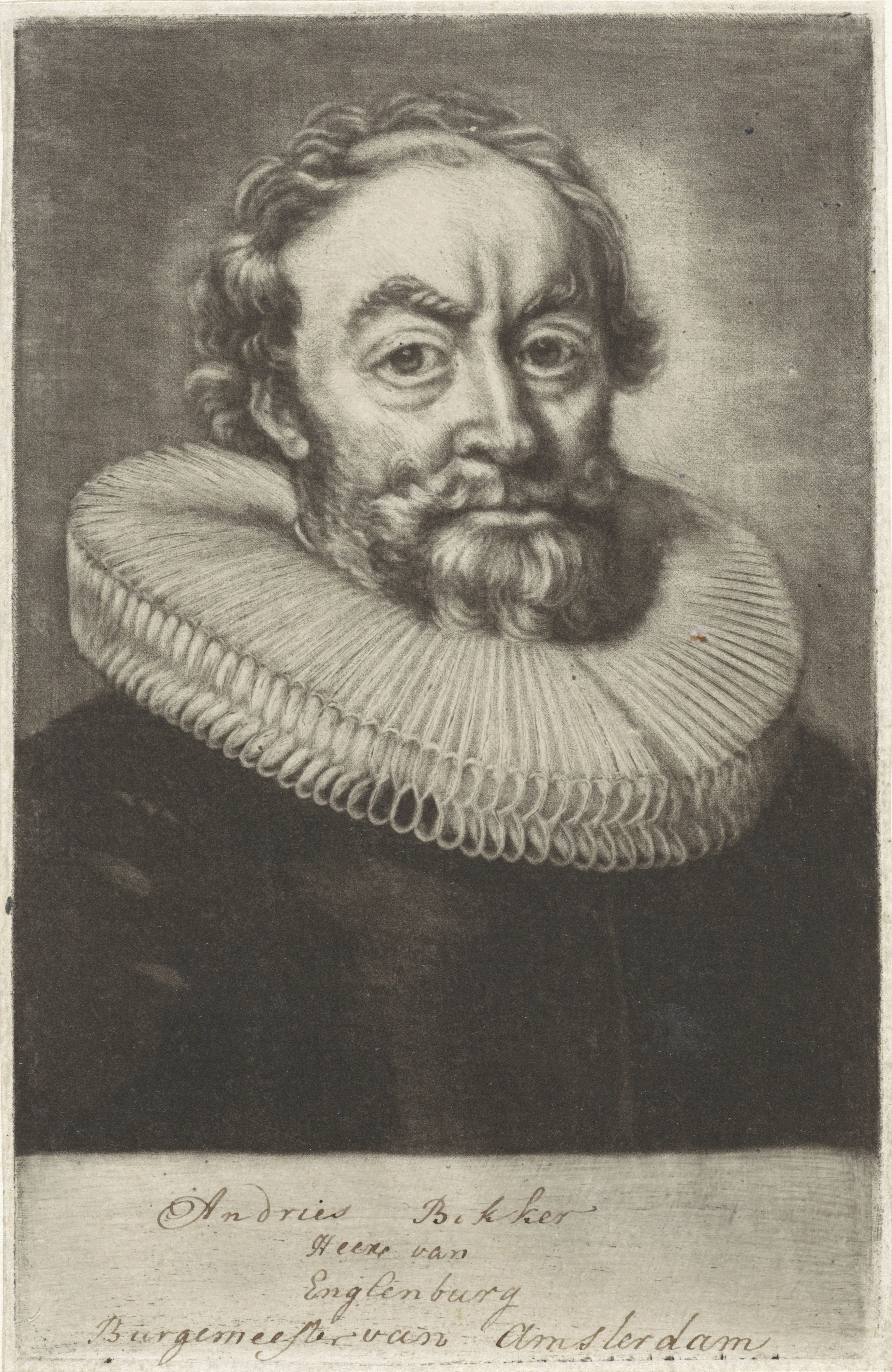 Portret van Andries Bicker