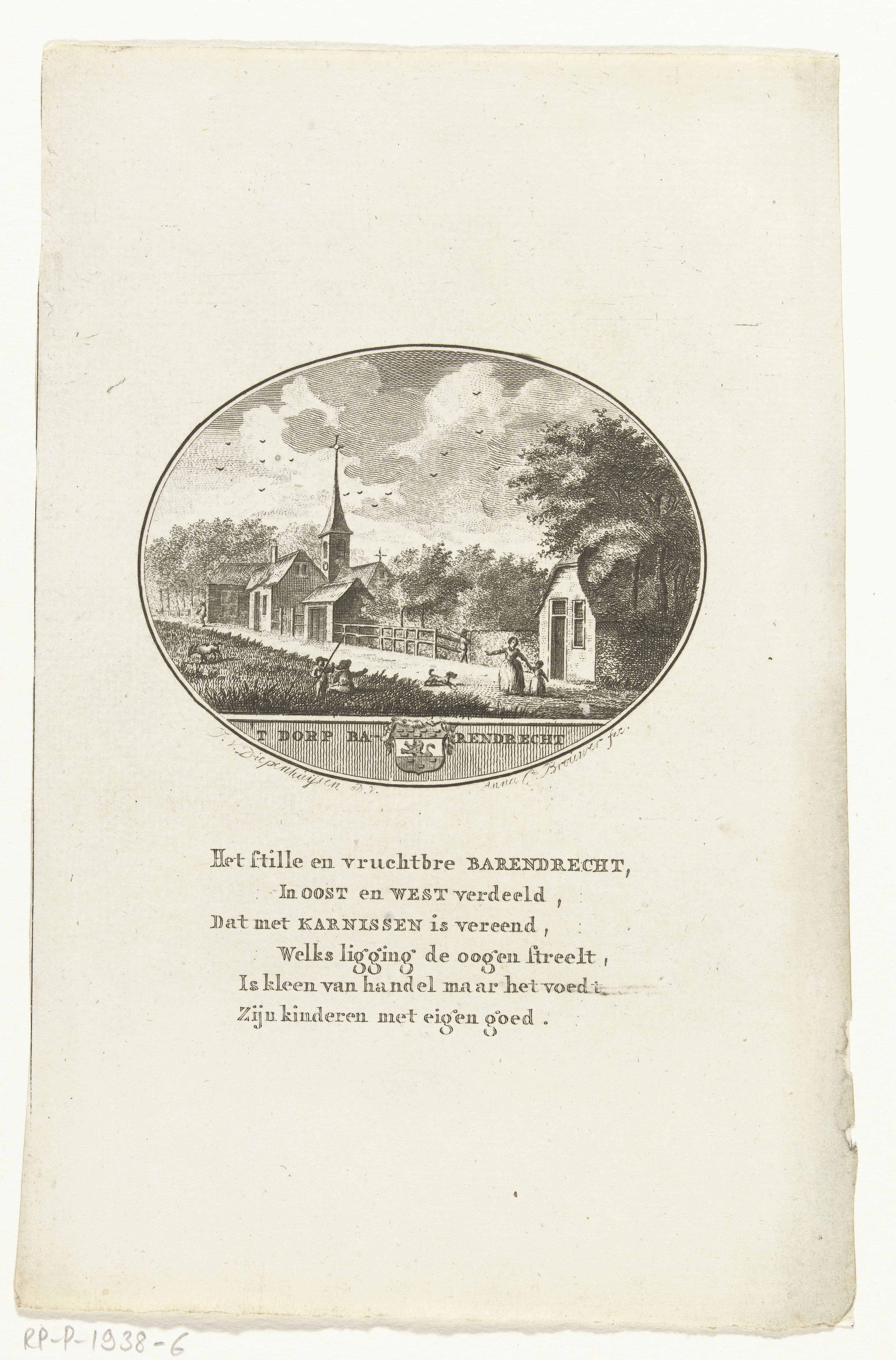 Gezicht op Barendrecht