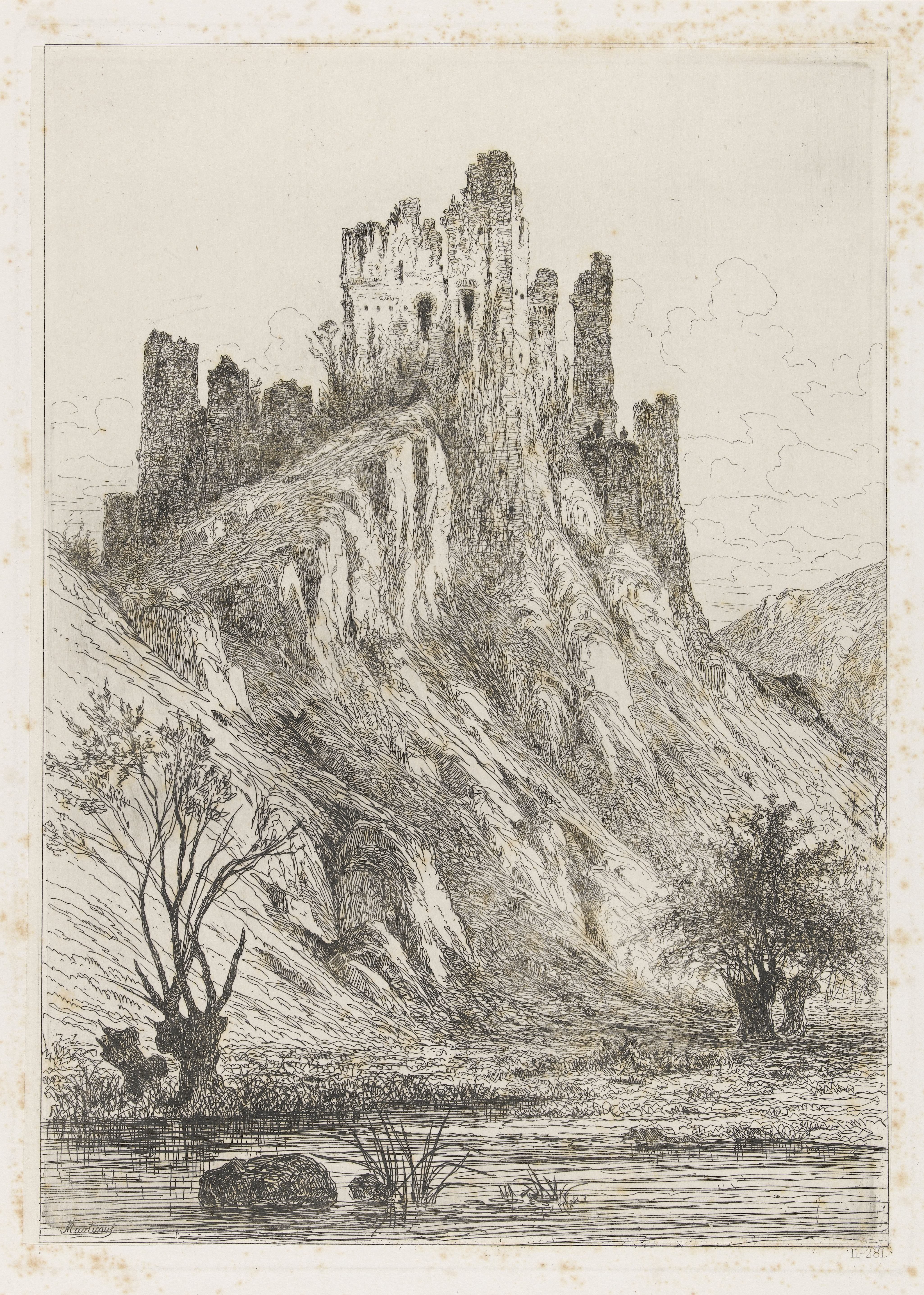 Ruïne van het kasteel van Montaigle