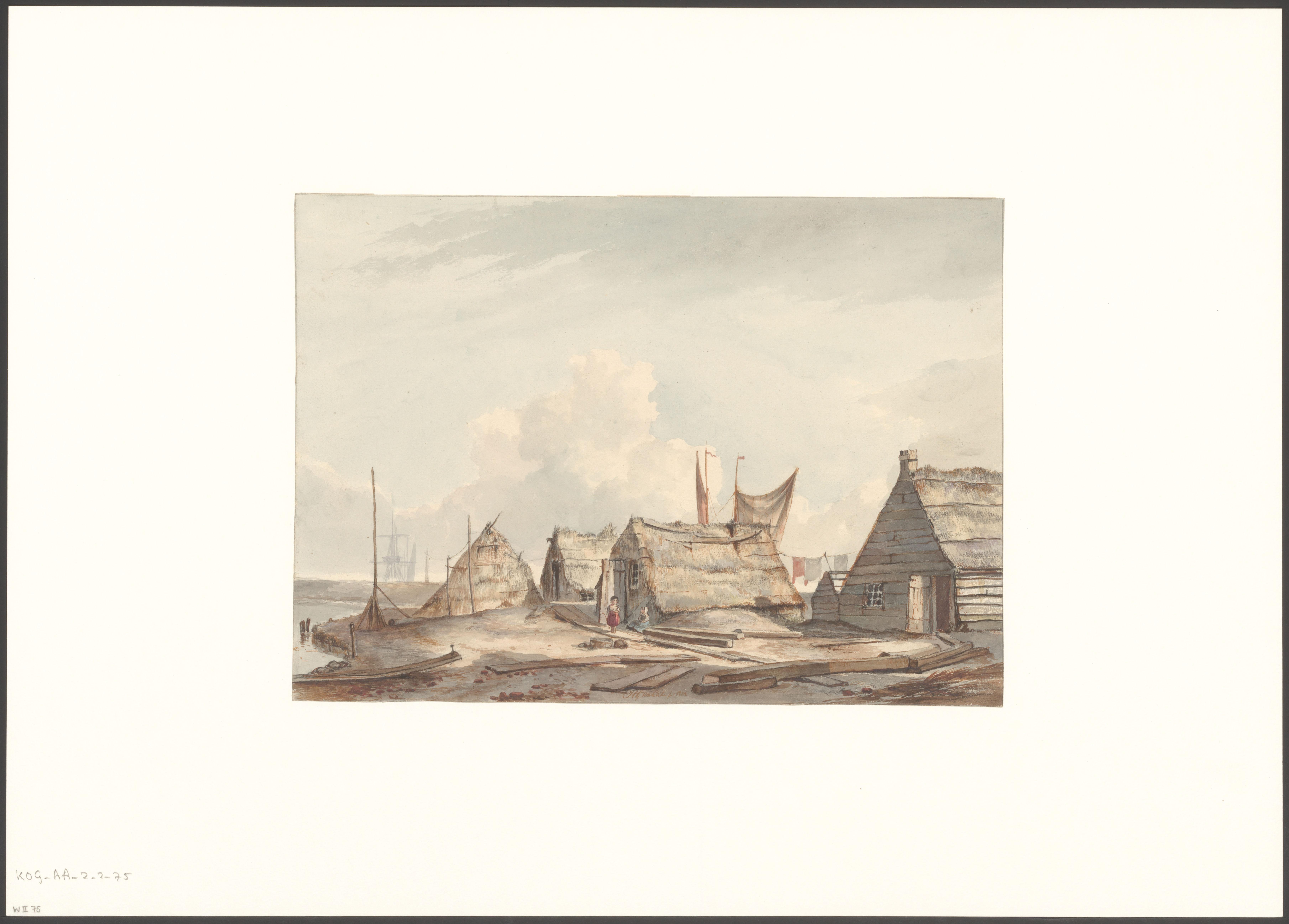 Gezicht op de Westerdoksdijk