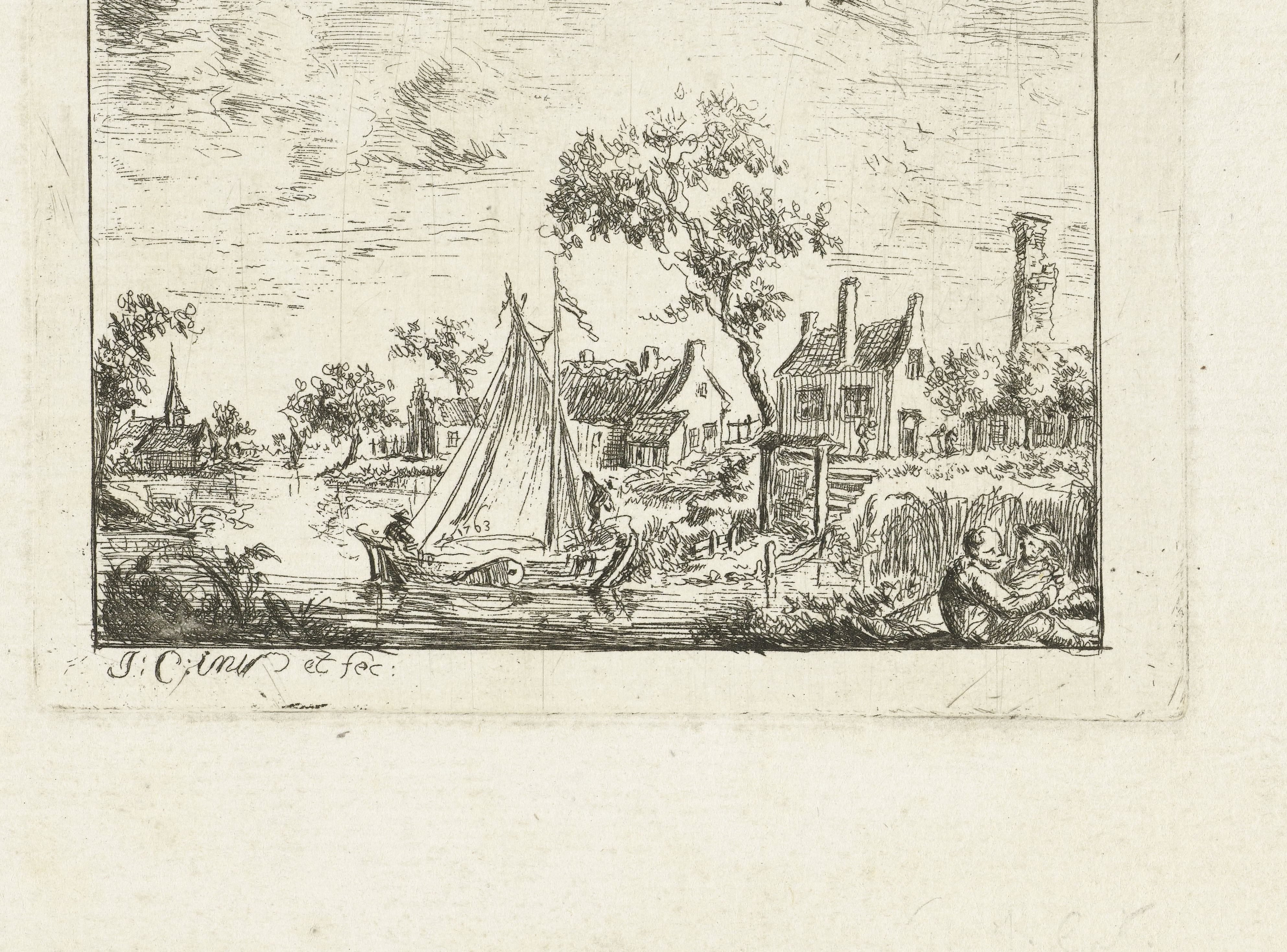 Vaart met zeilboot