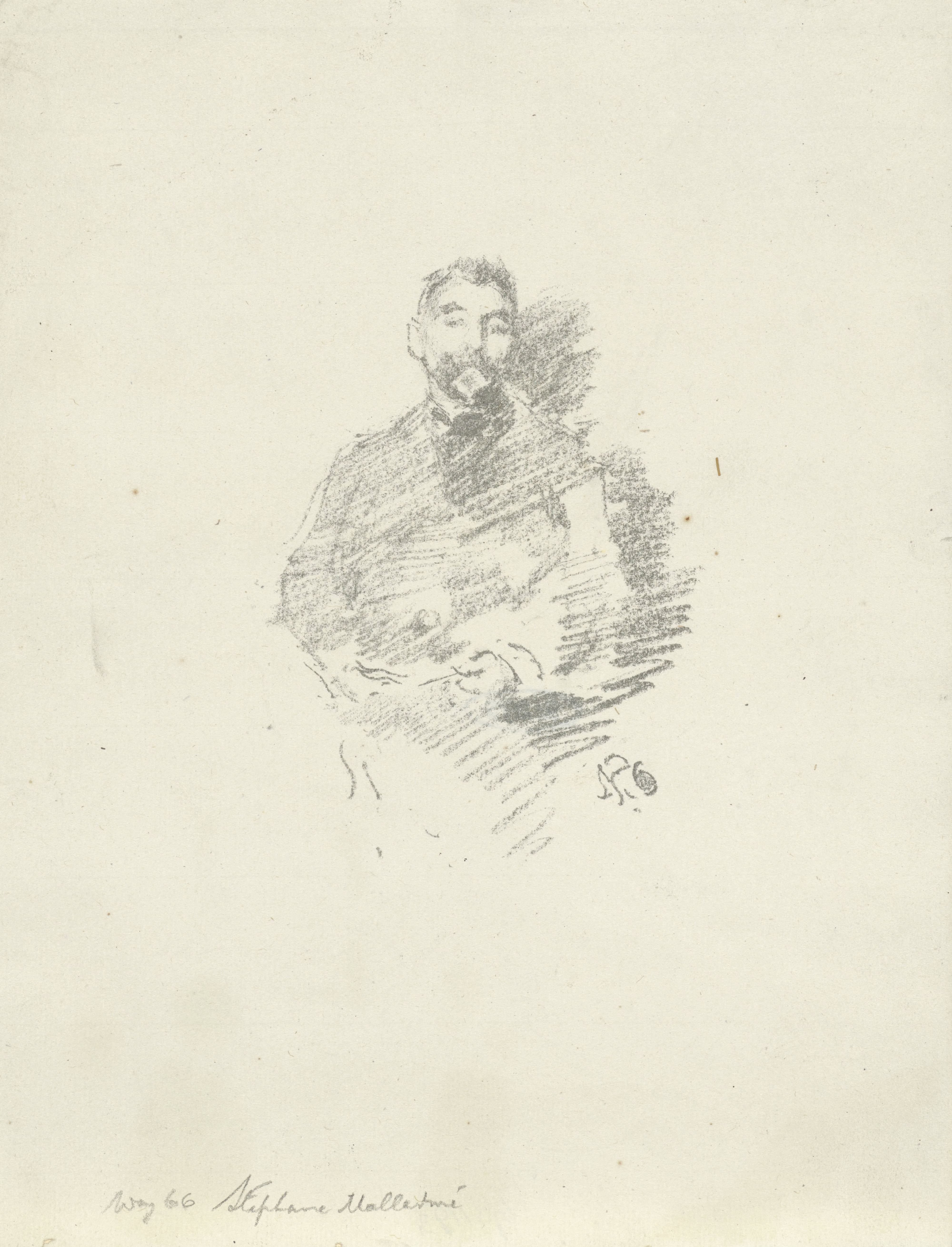 Portret van Stéphane Mallarmé
