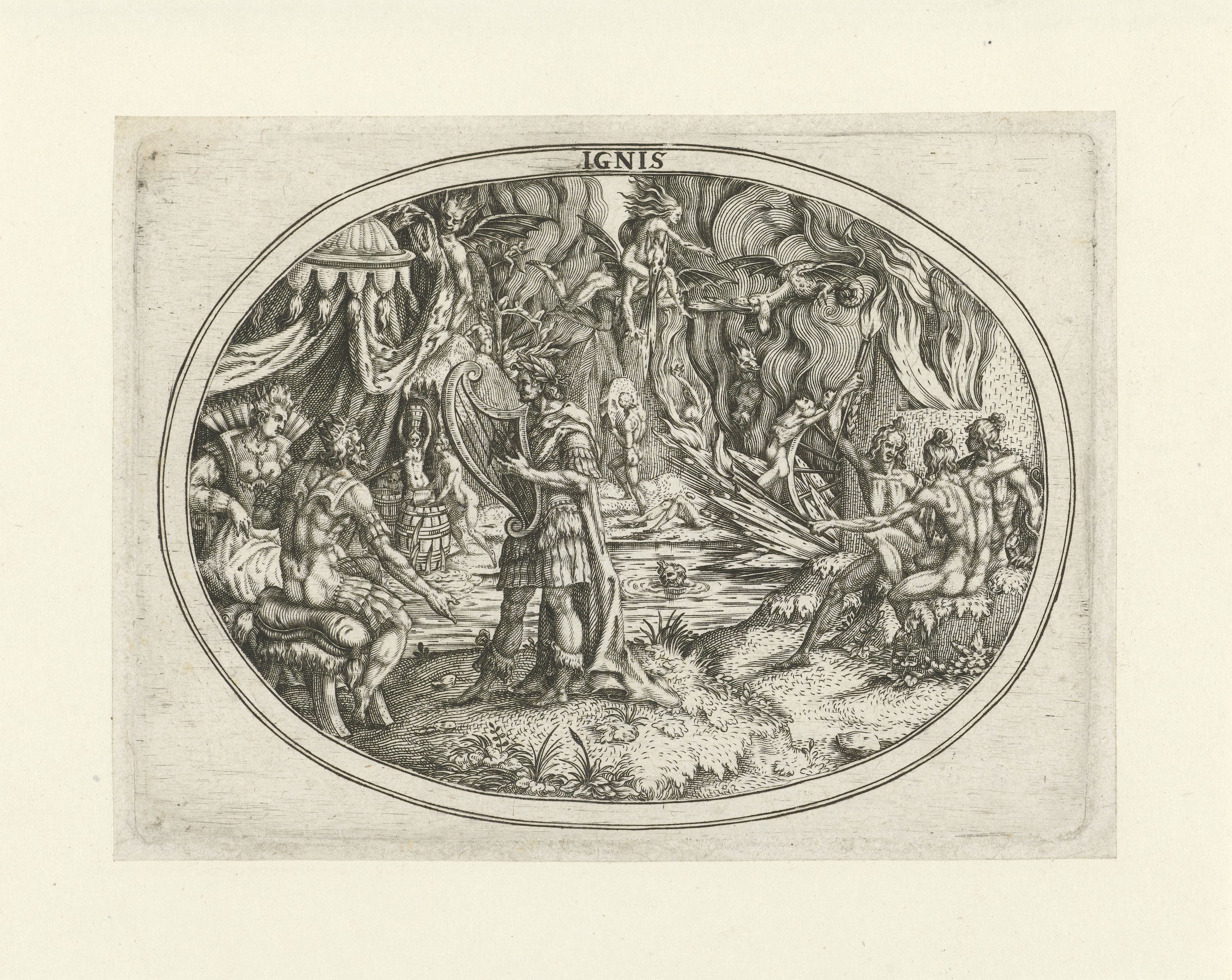 Orpheus in de onderwereld: het element vuur